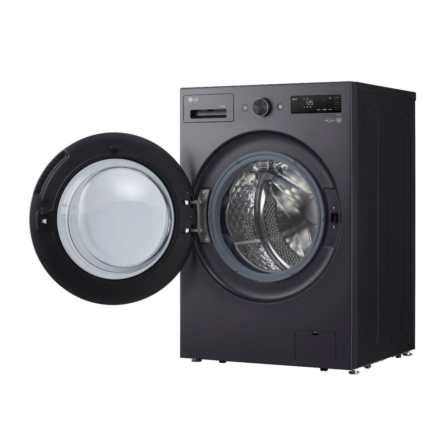 Lavadora Secadora 15/8kg WD15EGNTSPG LG-6