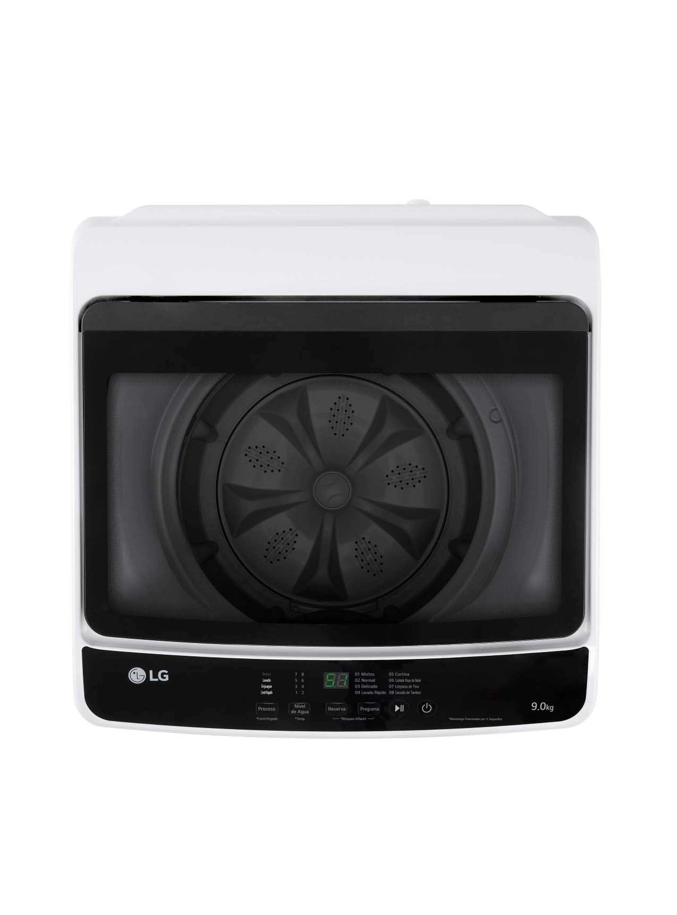 Lavadora Carga Superior LG 9Kg WT9WL con Lavado Rápido-2