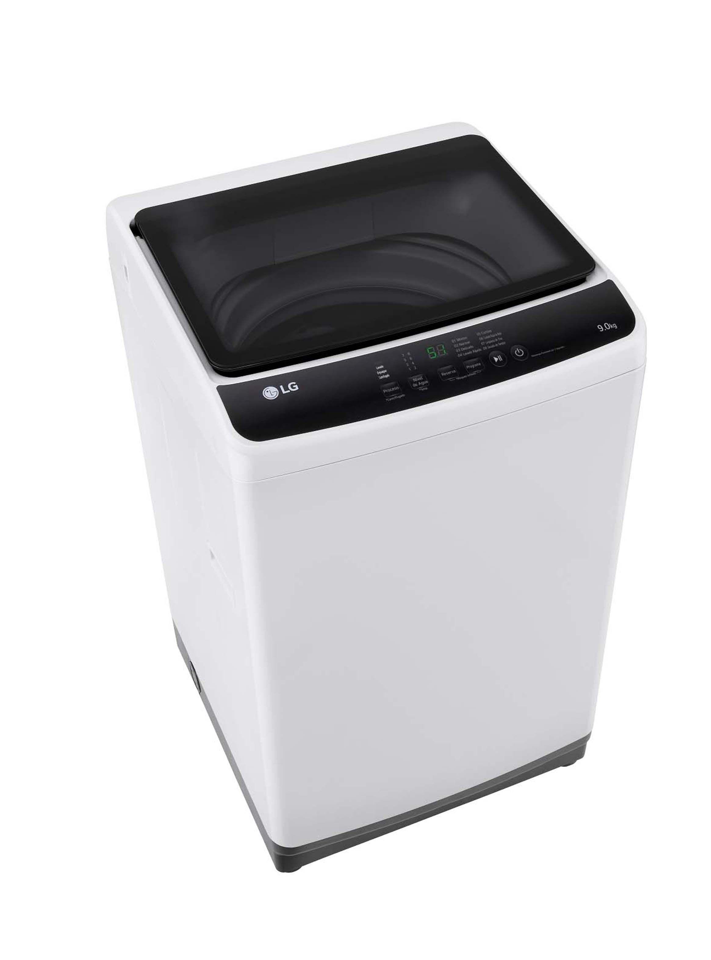 Lavadora Carga Superior LG 9Kg WT9WL con Lavado Rápido-4