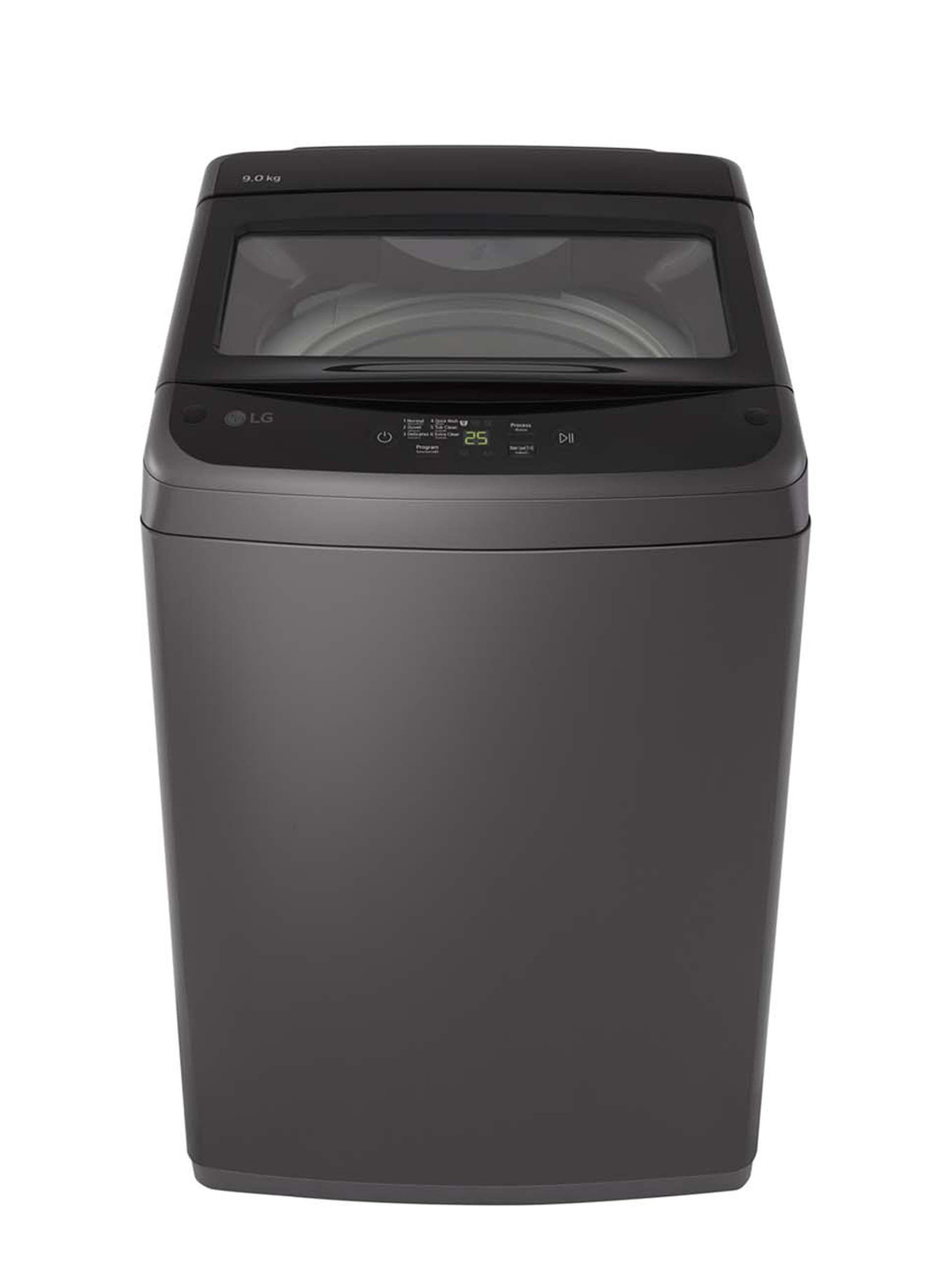 Lavadora Carga Superior LG 9 KG WT9MVTB con Turbo Drum-2