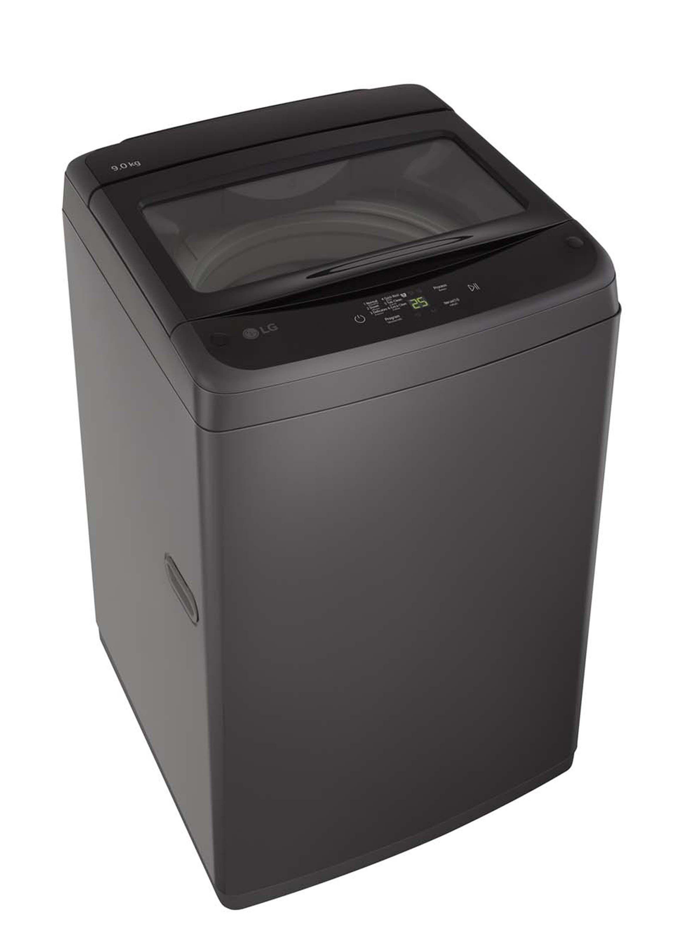 Lavadora Carga Superior LG 9 KG WT9MVTB con Turbo Drum-4