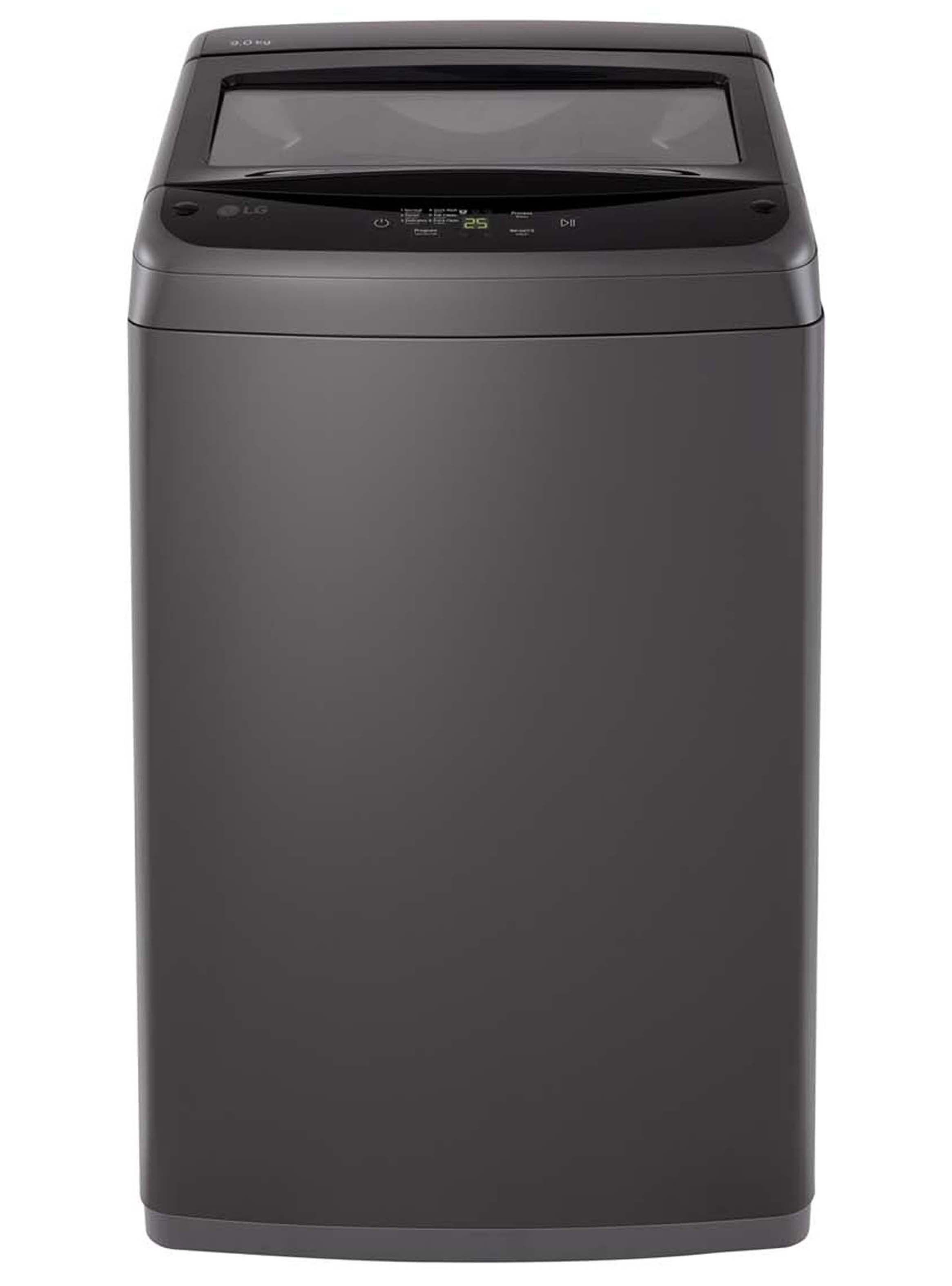 Lavadora Carga Superior LG 9 KG WT9MVTB con Turbo Drum-0