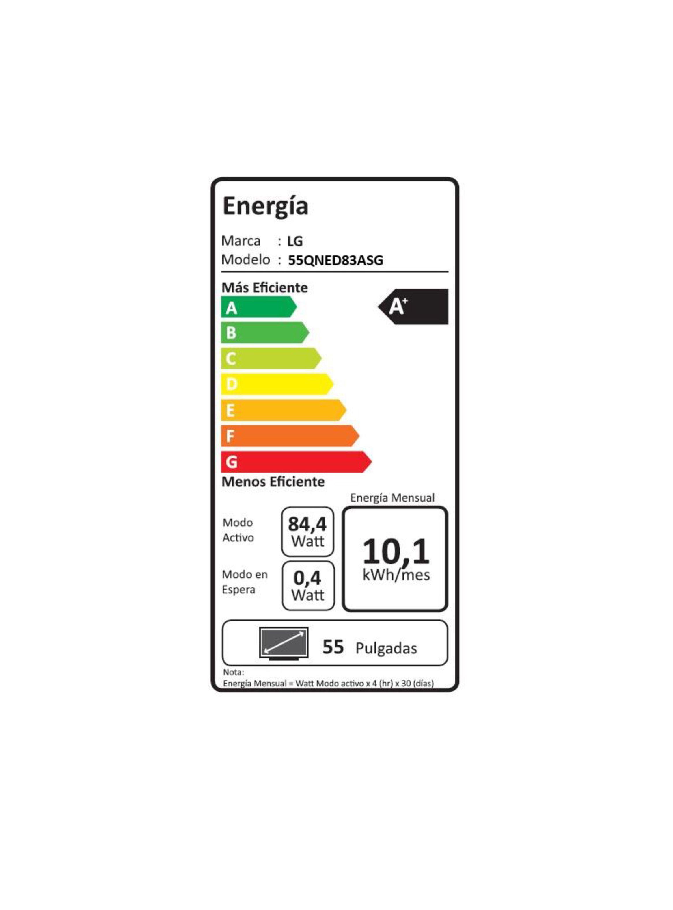 Televisor QNED 55" Smart TV  4K UHD AI 55QNED83ASG (2025) + Magic Remote LG-6