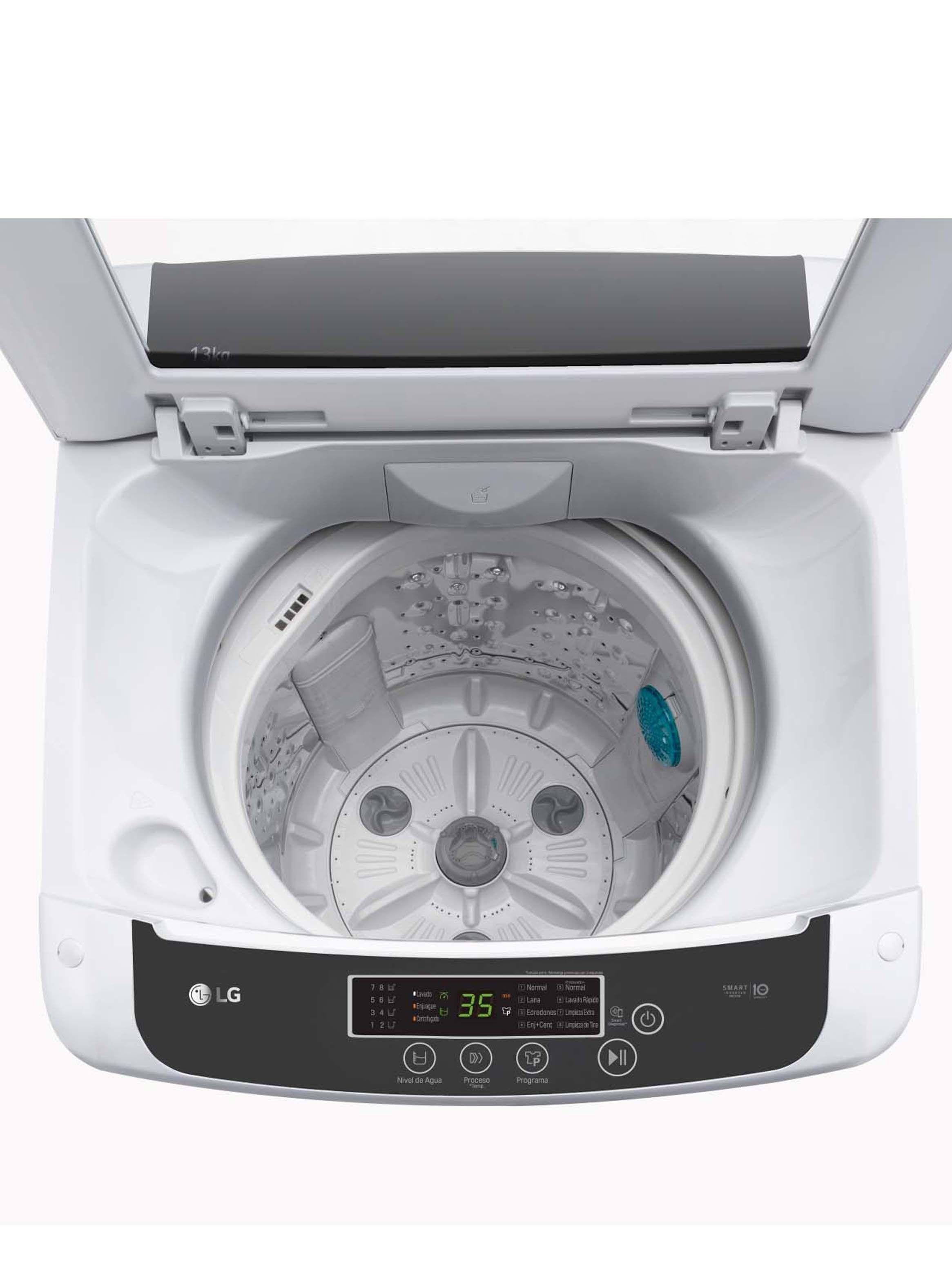 Lavadora Carga Superior LG 13Kg WT13WPBPK con Smart Diagnosis-3