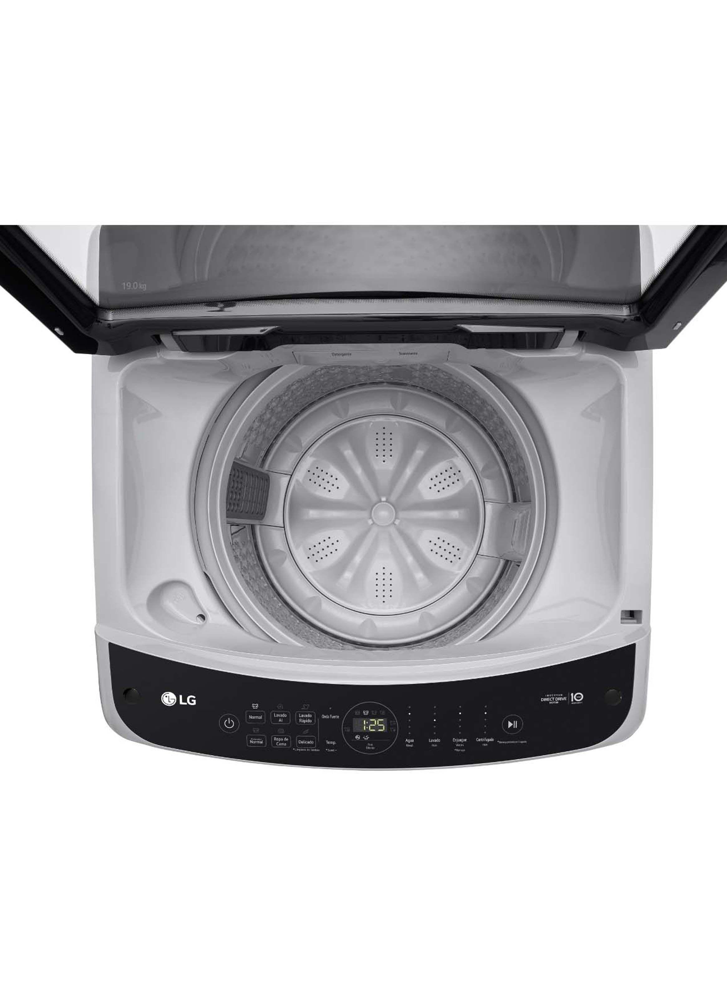 Lavadora Carga Superior LG 19Kg WT19DV6 con AIDD™-2