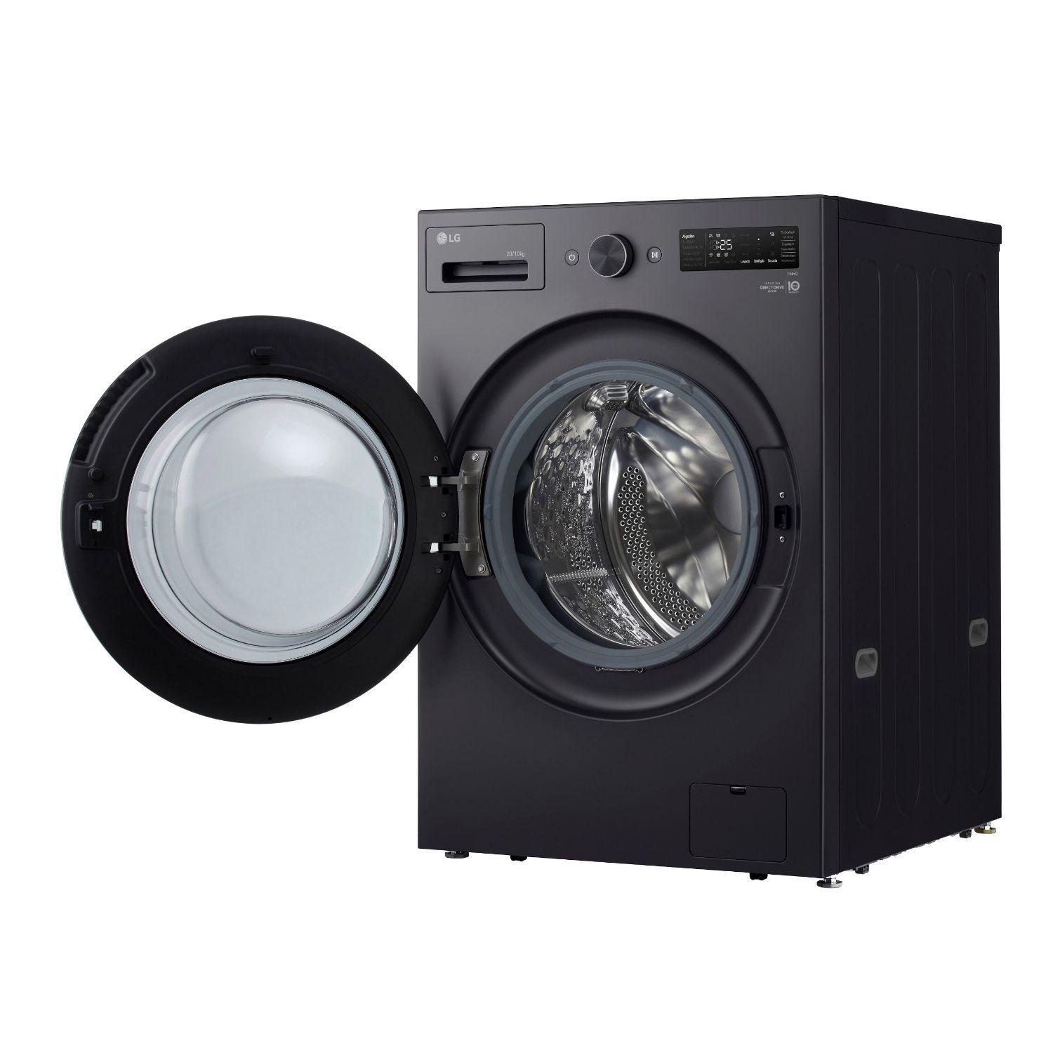 Lavadora Secadora 20/10kg WD20EGNTSPG LG-4