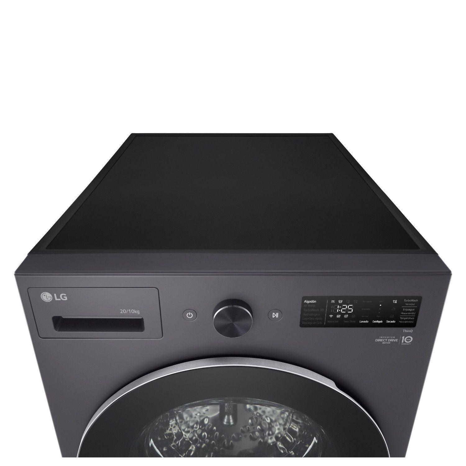 Lavadora Secadora 20/10kg WD20EGNTSPG LG-3