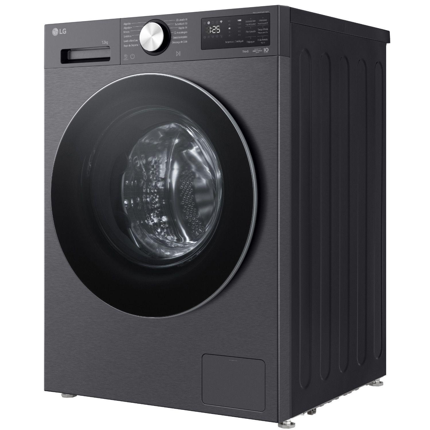 Lavadora Carga Frontal 12Kg WM12MBVX5S6 LG con AIDD™'-2