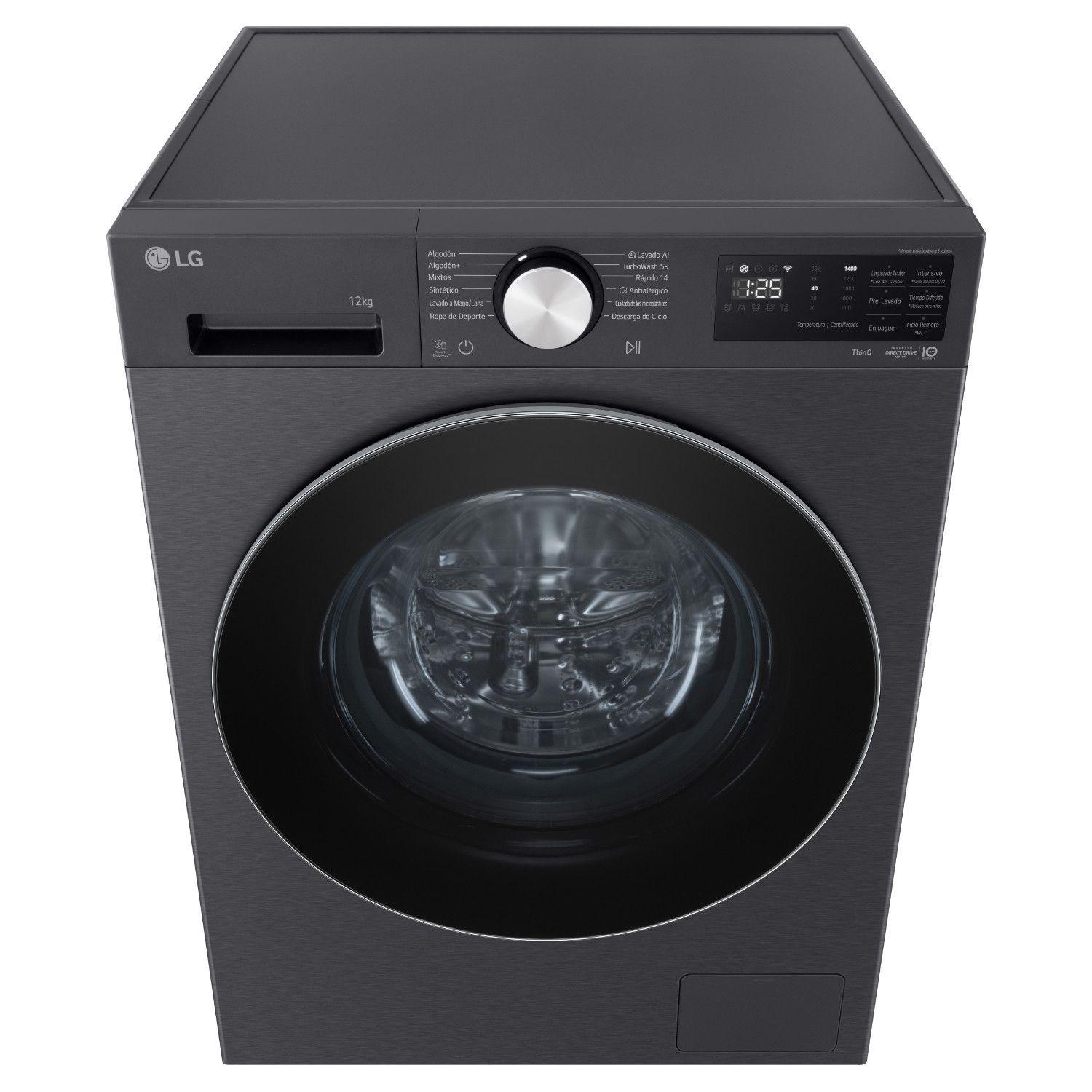 Lavadora Carga Frontal 12Kg WM12MBVX5S6 LG con AIDD™'-3