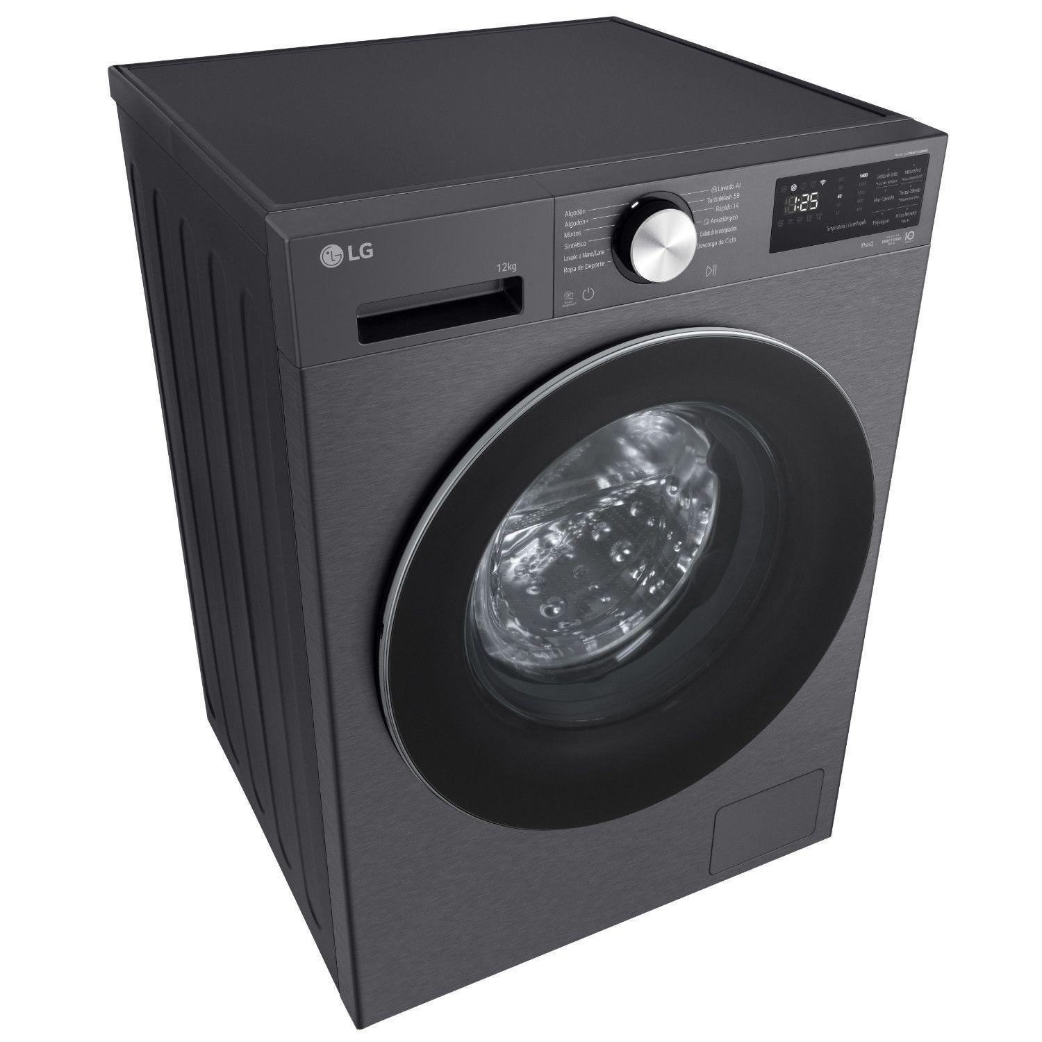 Lavadora Carga Frontal 12Kg WM12MBVX5S6 LG con AIDD™'-4
