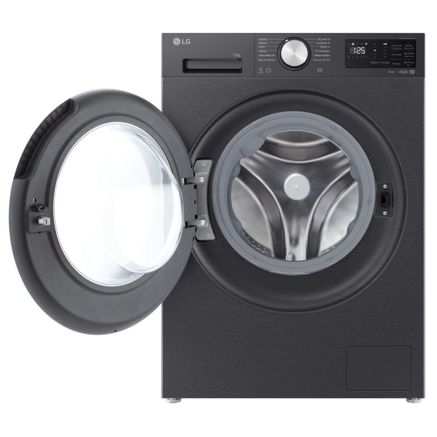 Lavadora Carga Frontal 12Kg WM12MBVX5S6 LG con AIDD™'-5