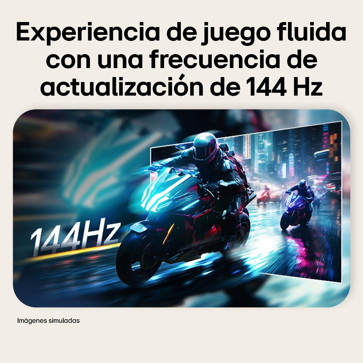 Monitor Ultrawide de 34", WQHD Curvo (1800R) y 144 Hz-6