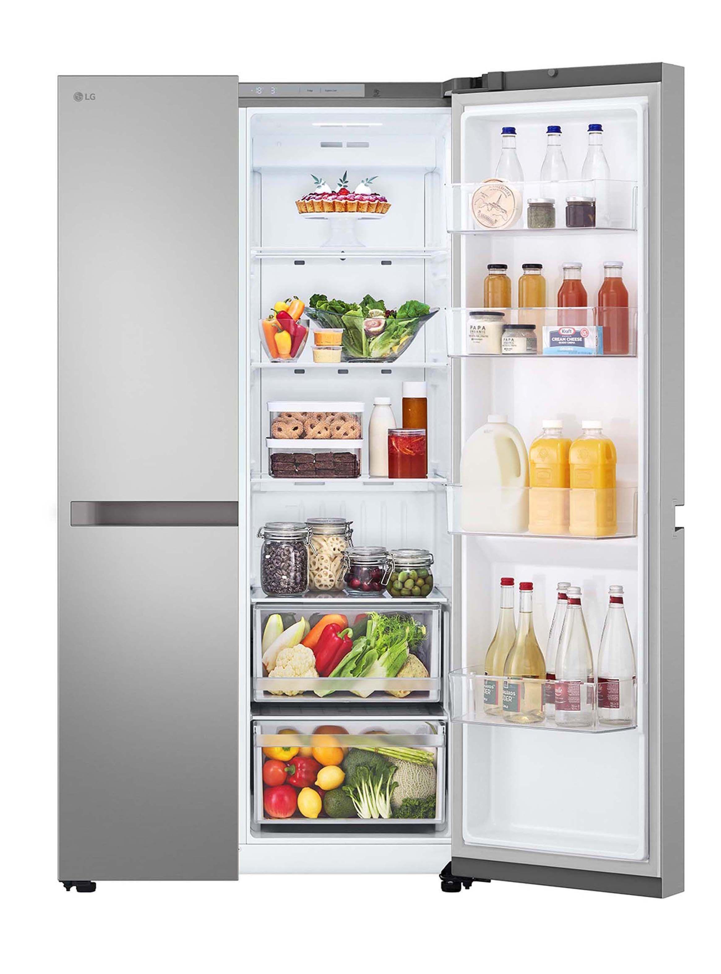 Refrigerador Side by Side LG 664 Litros con Motor Smart Inverter GS66BPY-4