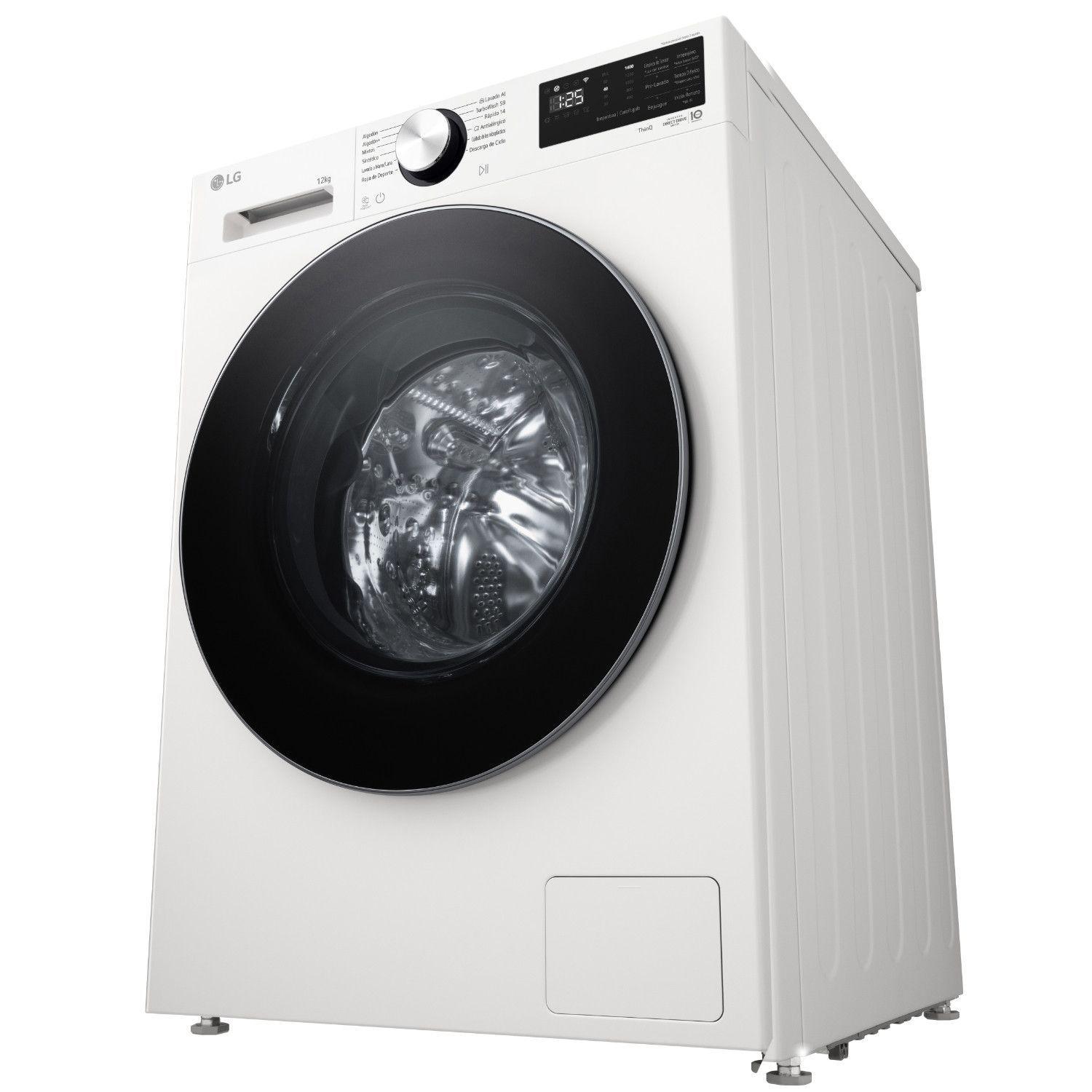 Lavadora Carga Frontal 12Kg WM12EWVX5S6 LG con AIDD™'-3
