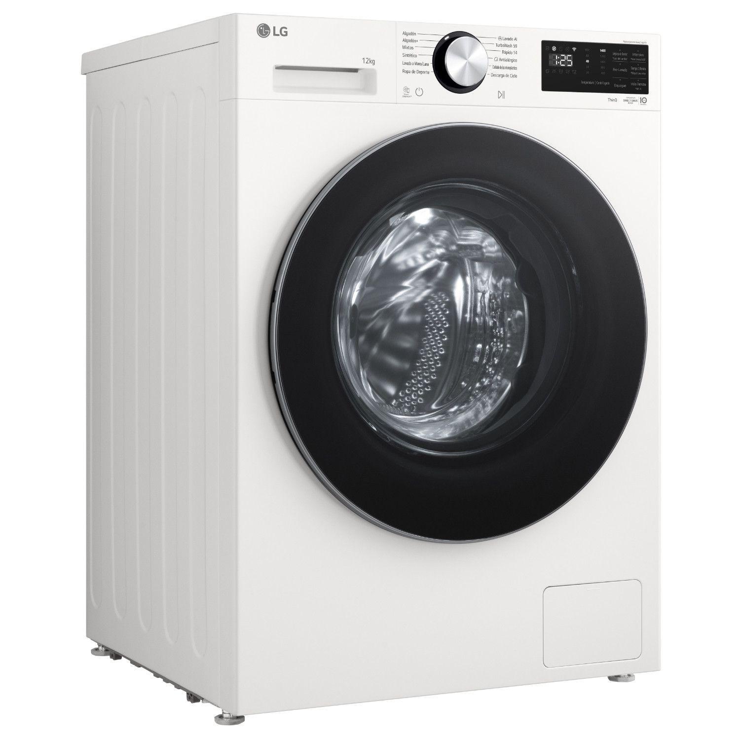 Lavadora Carga Frontal 12Kg WM12EWVX5S6 LG con AIDD™'-4