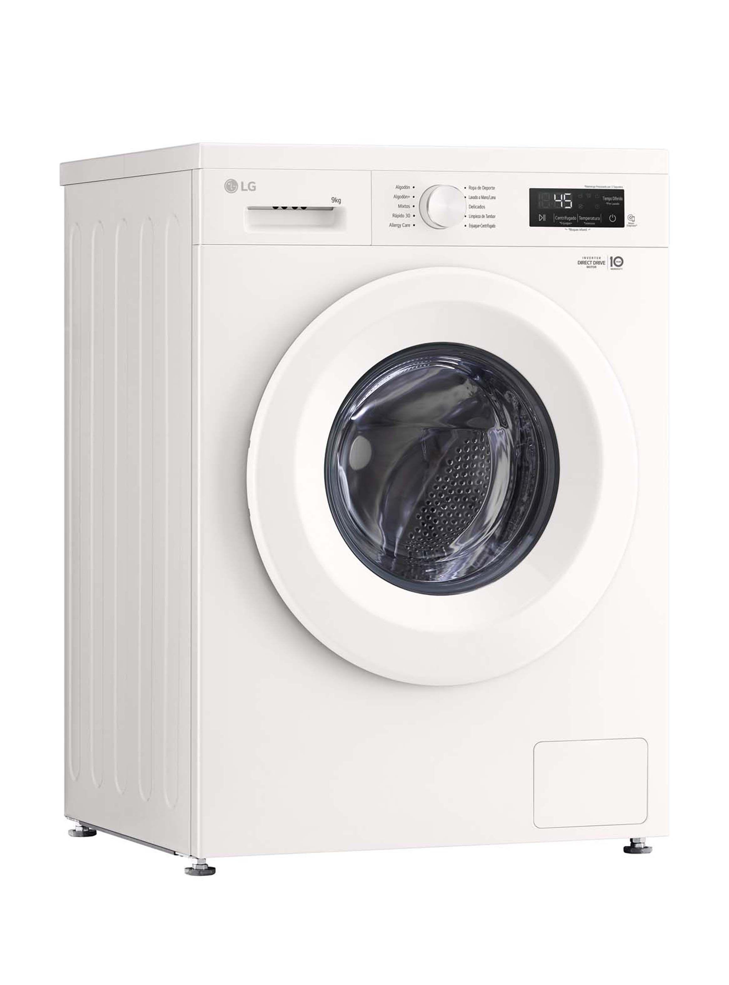 Lavadora Carga Frontal LG 9Kg WM9GWVFS6 con 6 Motion DD-2