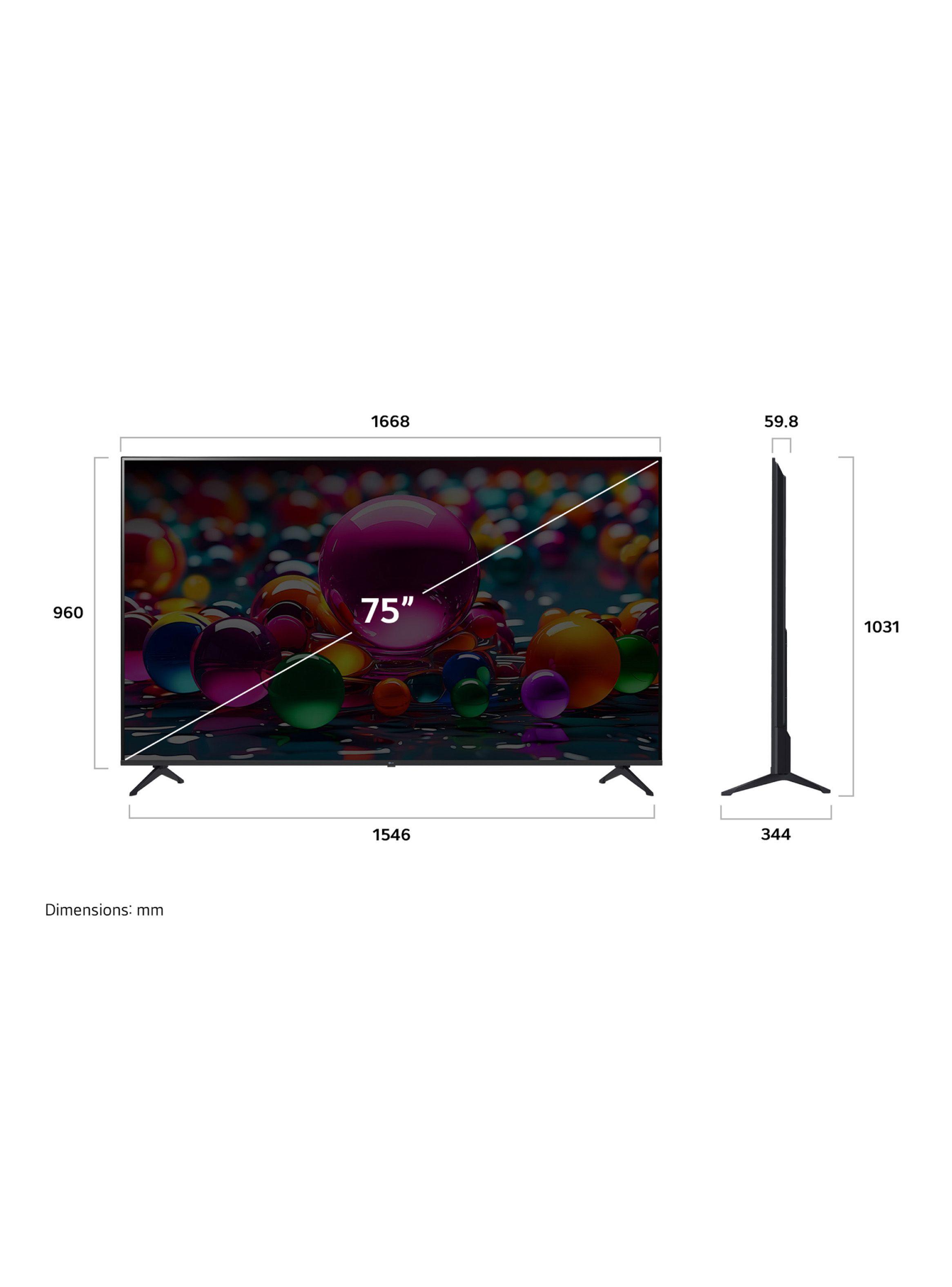 Televisor LED Web OS 75" Smart TV 4K UHD AI 75UA7500PSA LG (2025)-1