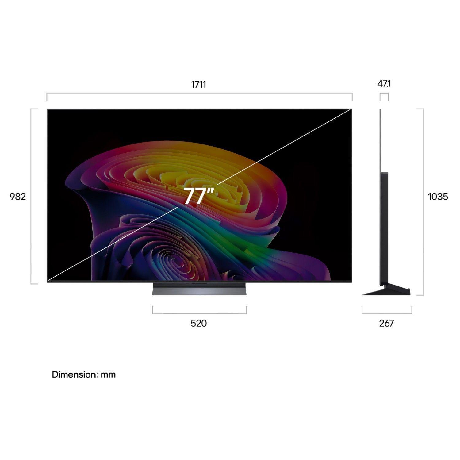 Smart TV LG OLED evo AI C6 77" OLED77C6PSA 2026 4K UHD-1