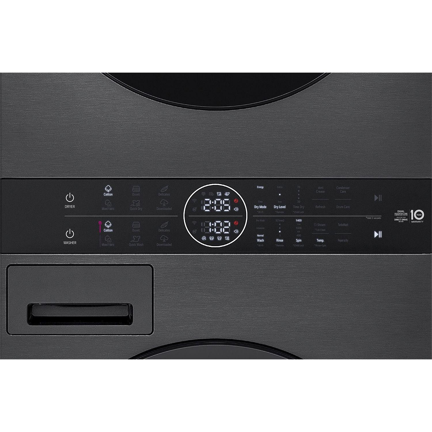 WashTower™ Lavadora Secadora LG Carga Frontal 14/10Kg WK14BS6 con AIDD™ -5