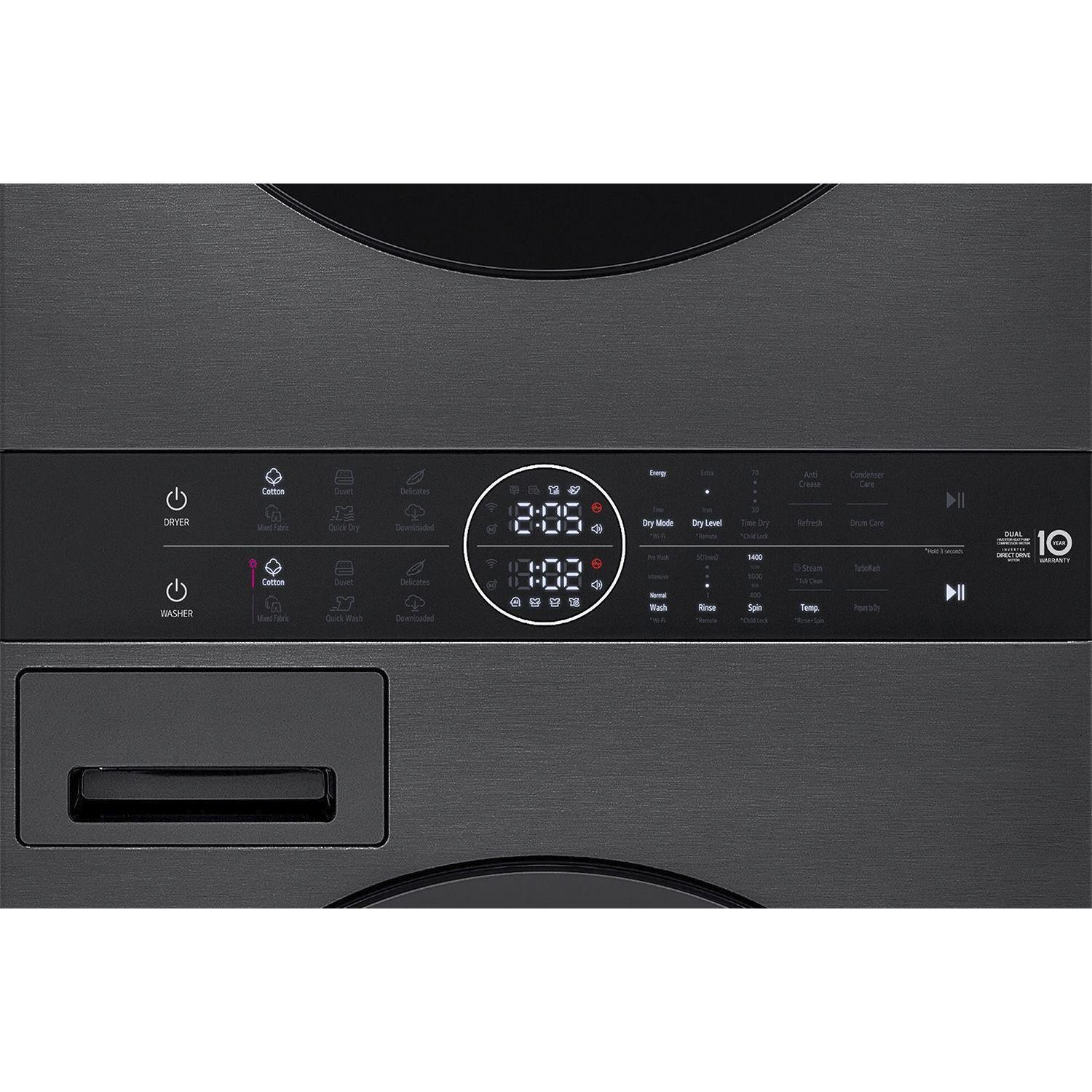 WashTower™ Lavadora Secadora LG Carga Frontal 14/10Kg WK14BS6 con AIDD™ -5