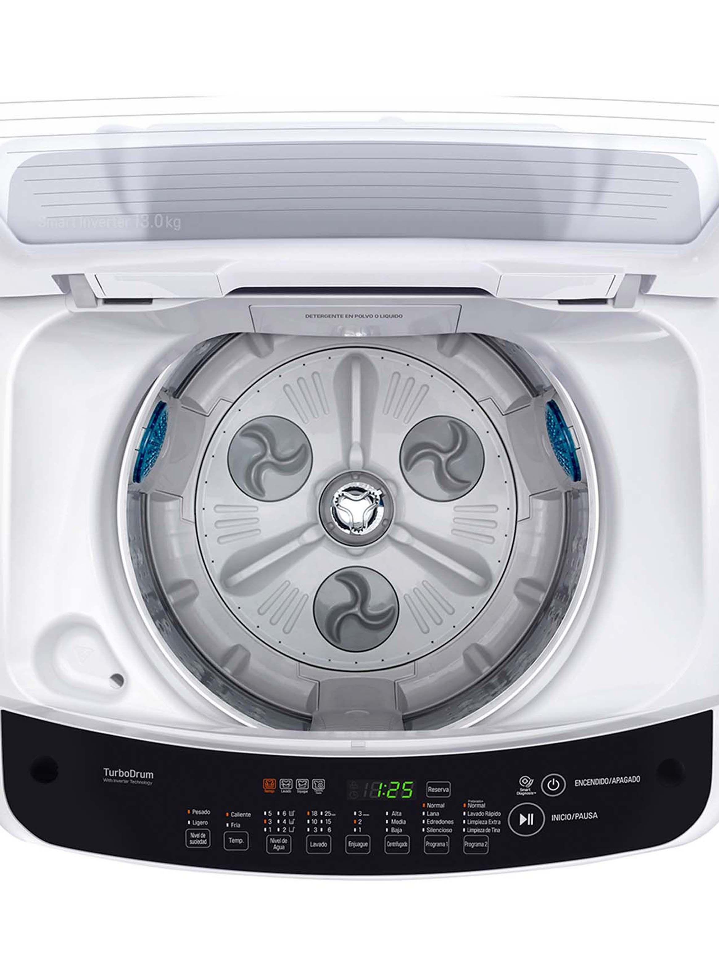 Lavadora Carga Superior LG 13Kg WT13WSBP con Turbo Drum-3