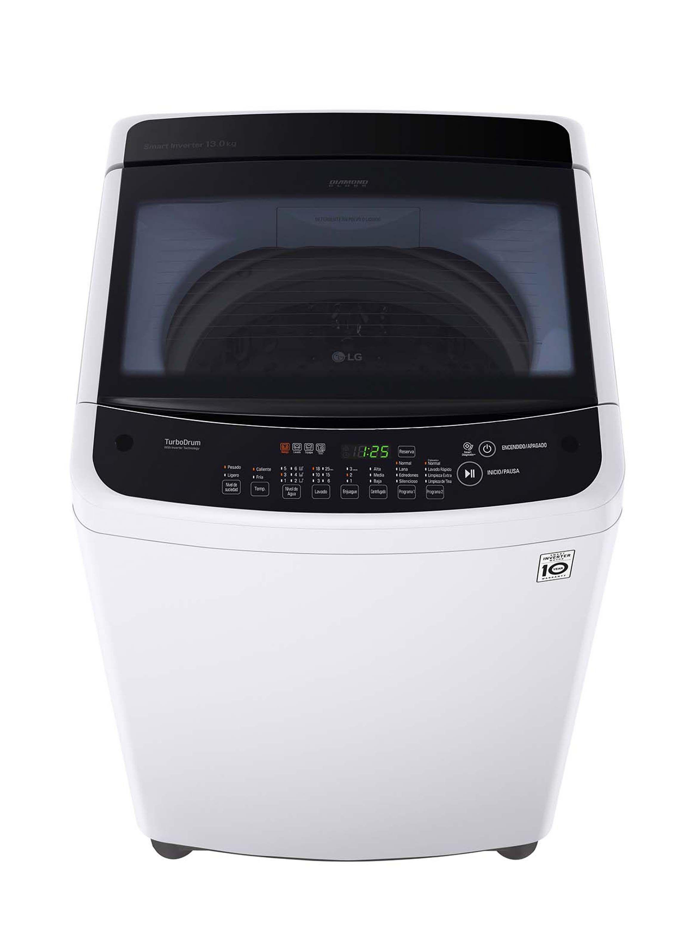 Lavadora Carga Superior LG 13Kg WT13WSBP con Turbo Drum-2