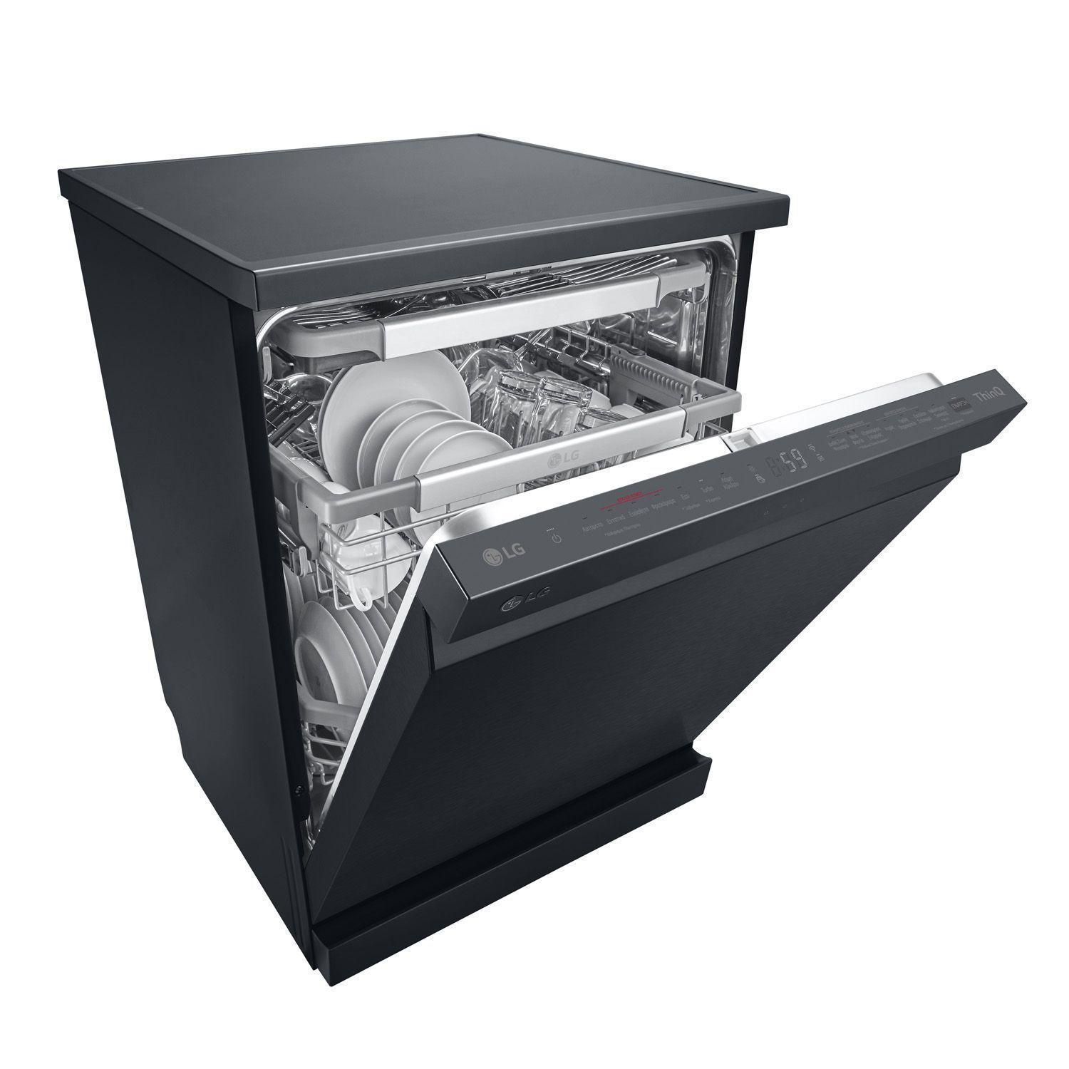 Lavavajillas LG 14 cubiertos con QuadWash™ y AOD DF455HMS-5