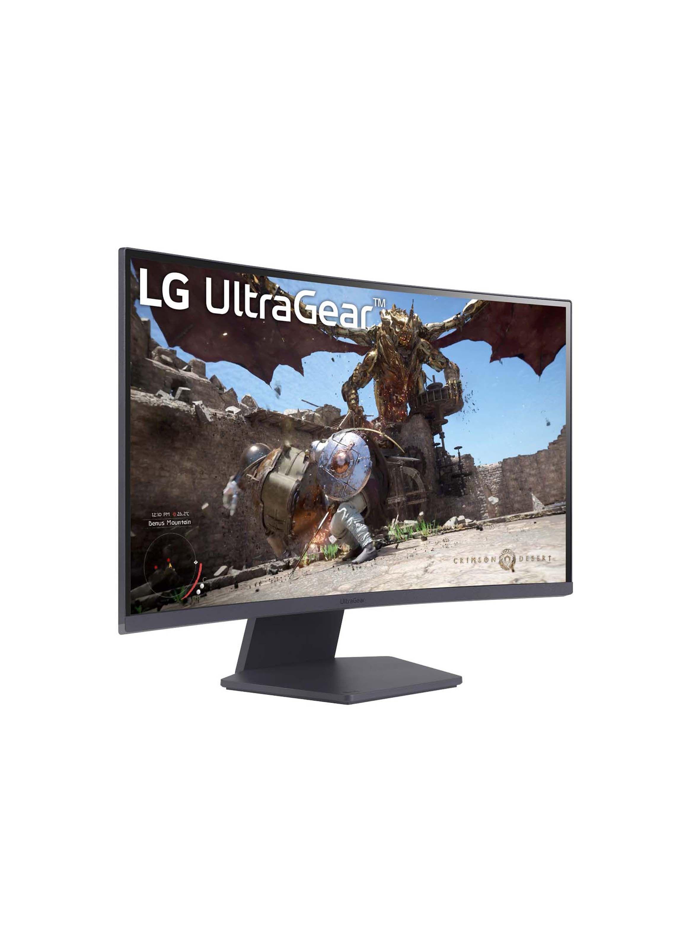 Monitor UltraGear™ Curvo LG 27" QHD con 180Hz 27GS60QC-B-3