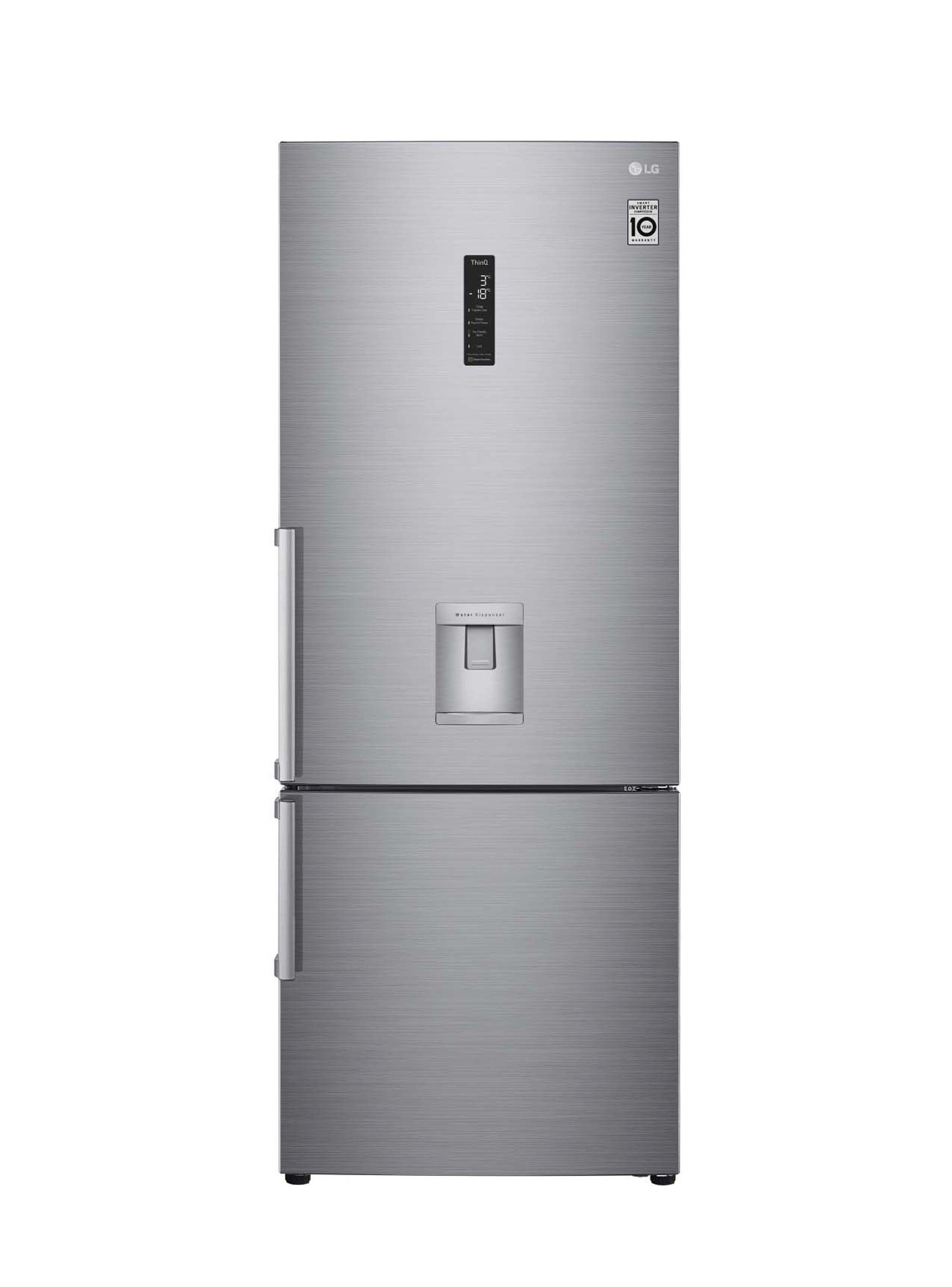 Refrigerador Bottom Freezer LG 461 Litros con ThinQ™ GB45SGP-0