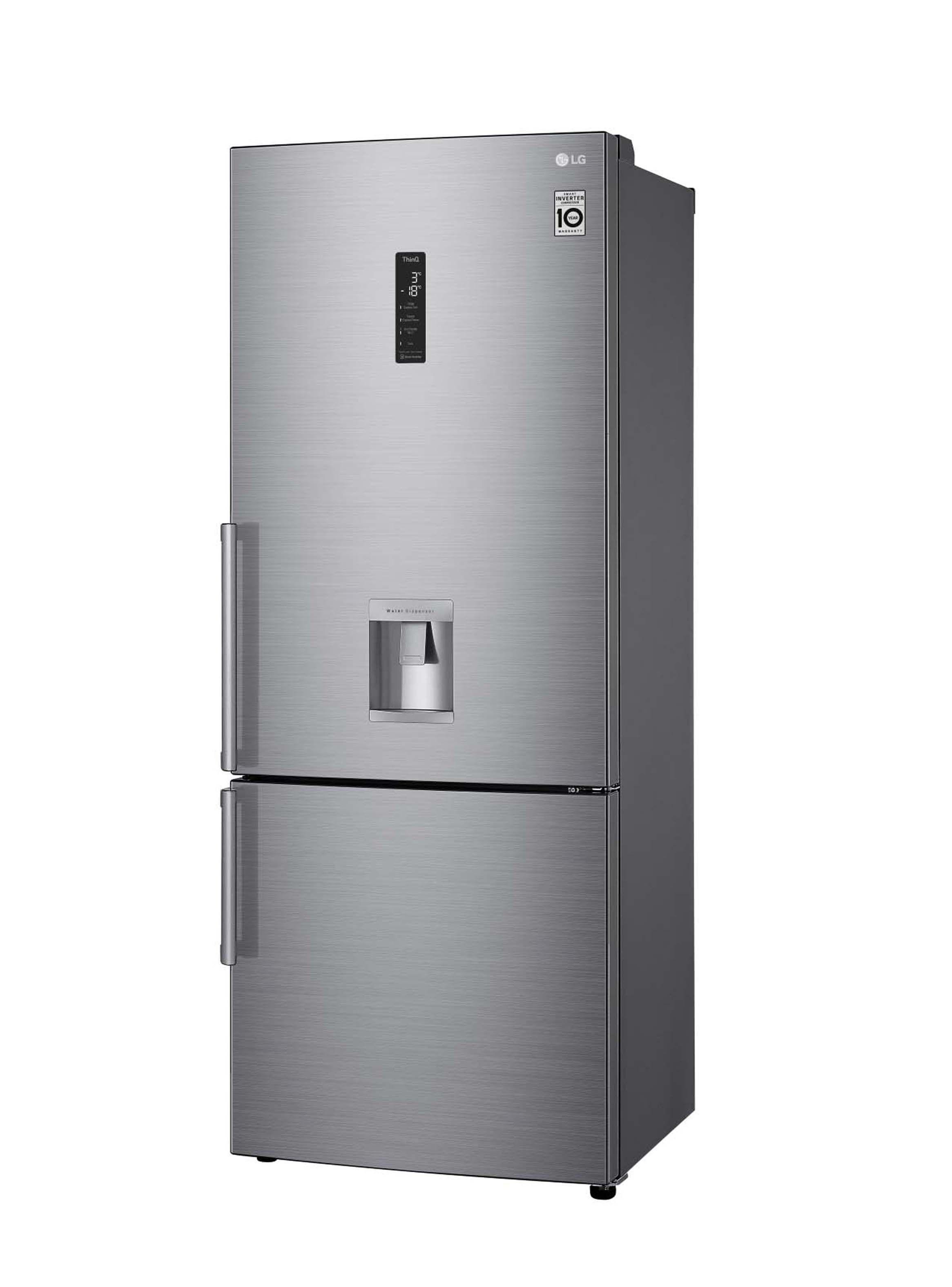 Refrigerador Bottom Freezer LG 461 Litros con ThinQ™ GB45SGP-4
