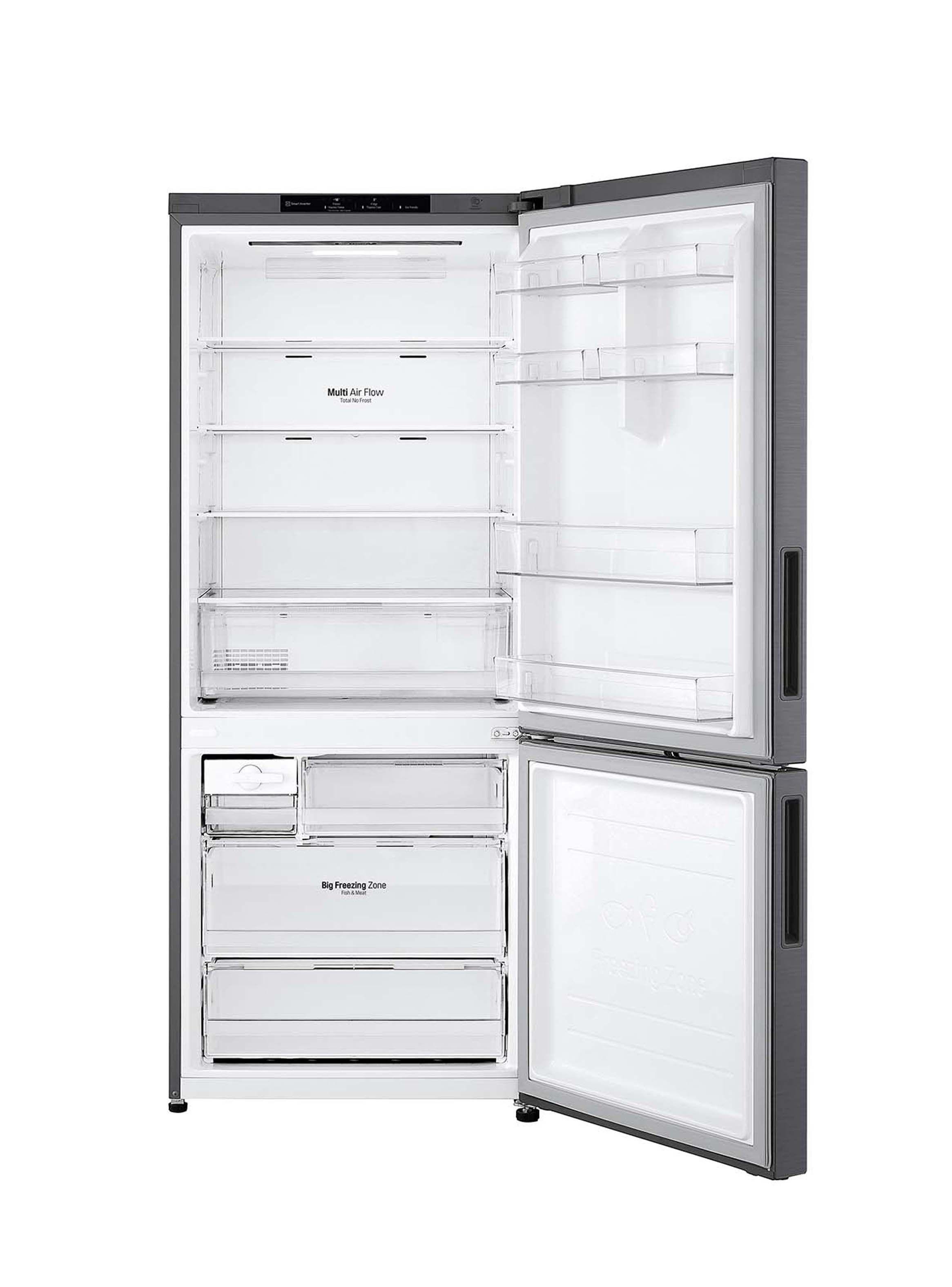 Refrigerador Bottom Freezer LG 421 Litros con DoorCooling+ GB40BPG-5