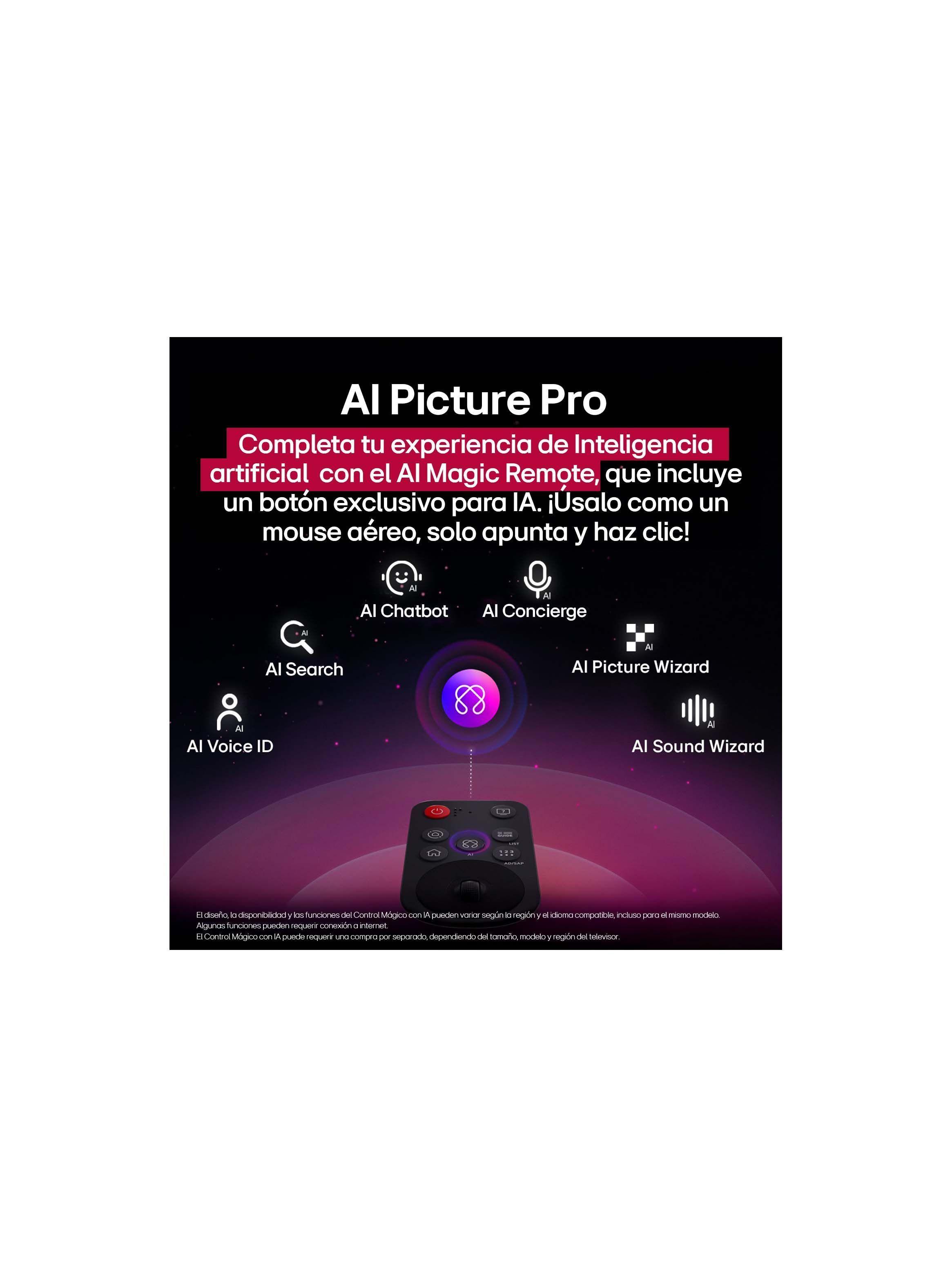 Televisor QNED Evo 86" Smart TV 4K UHD AI 86QNED85ASG (2025) + Magic Remote LG-6