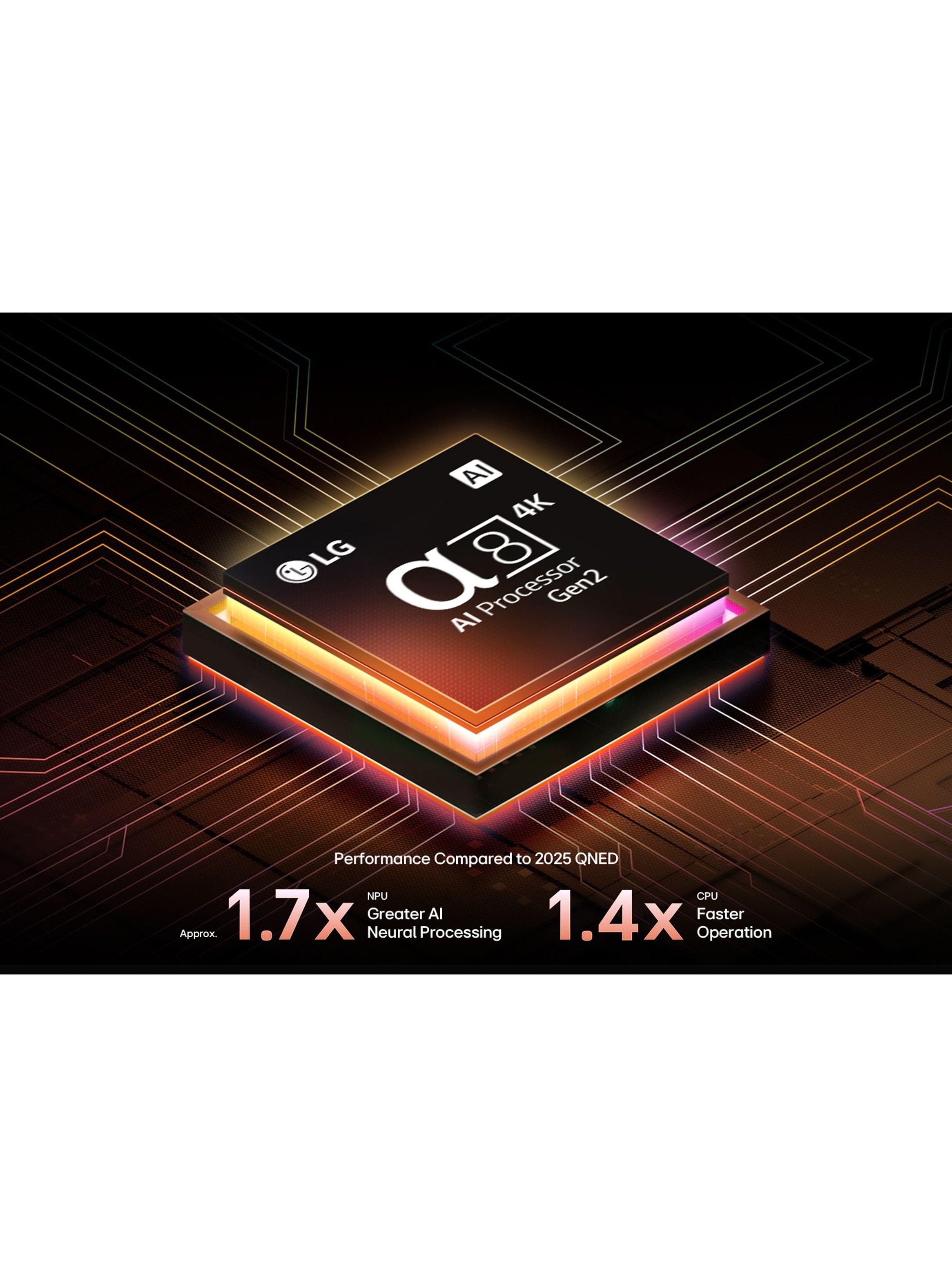 Televisor QNED Evo 75" Smart TV 4K UHD AI 75QNED85ASG (2025) + Magic Remote LG-4