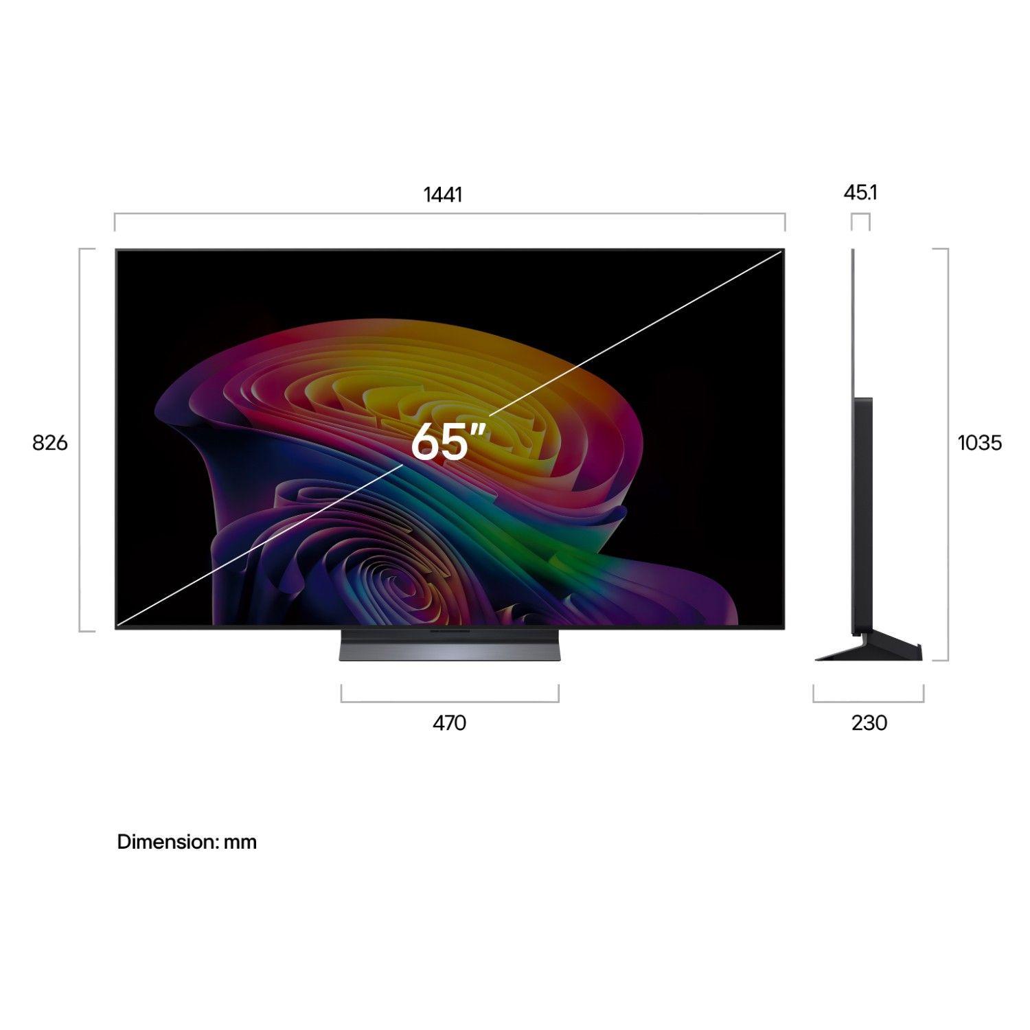 Smart TV LG OLED evo AI C6 65" OLED65C6PSA 2026 4K UHD-1
