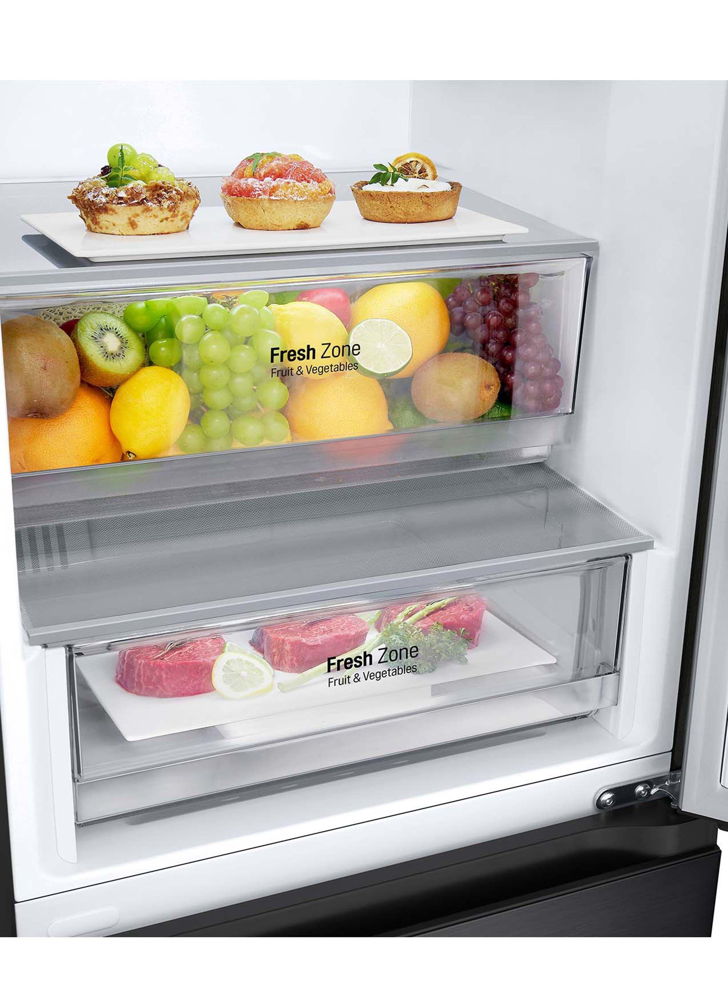 Refrigerador Bottom Freezer LG 339 Litros con DoorCooling+ GB37SPT-5