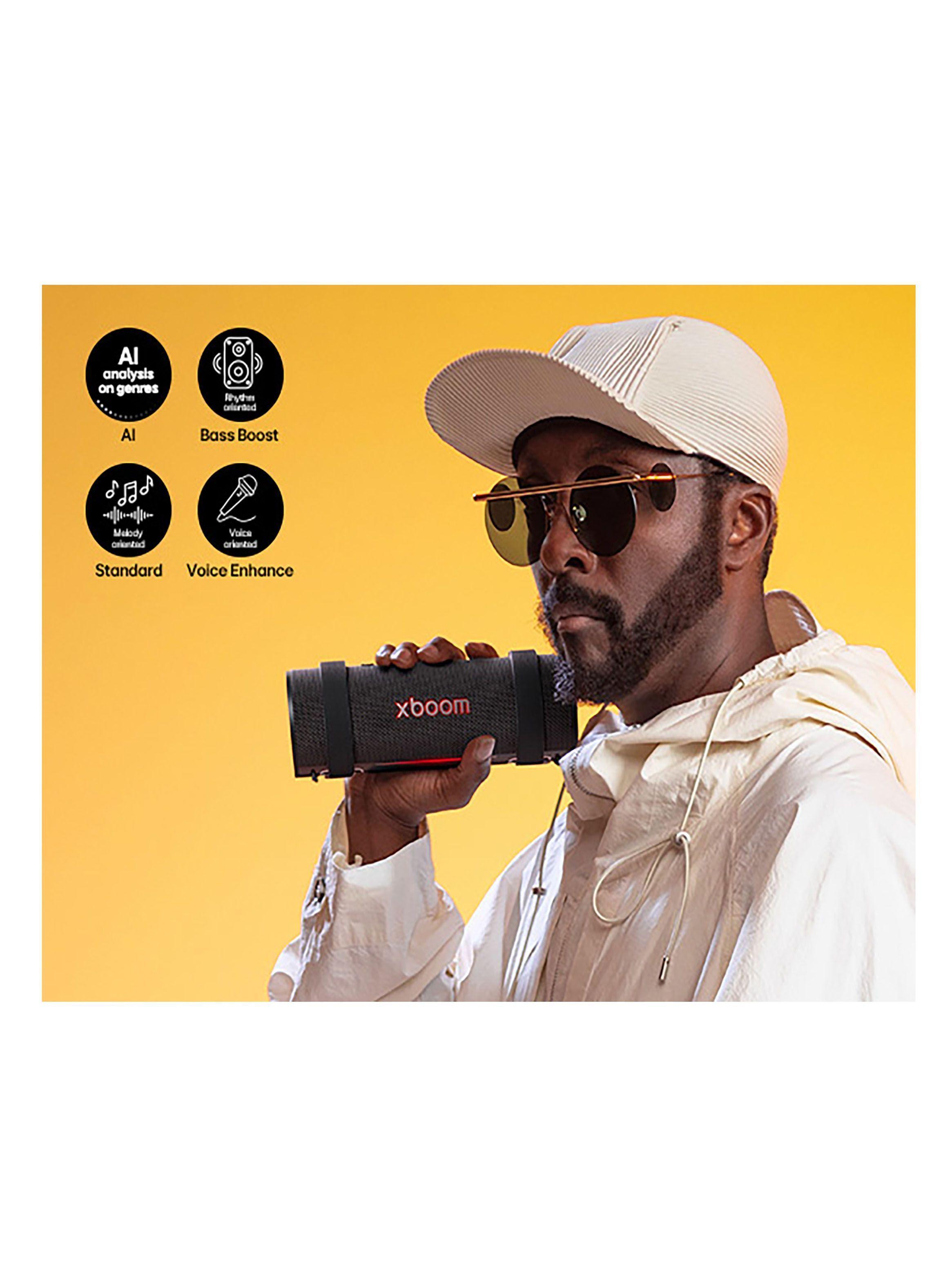 Parlante Portátil LG XBOOM by will.i.am con Resistencia al agua GRAB-6