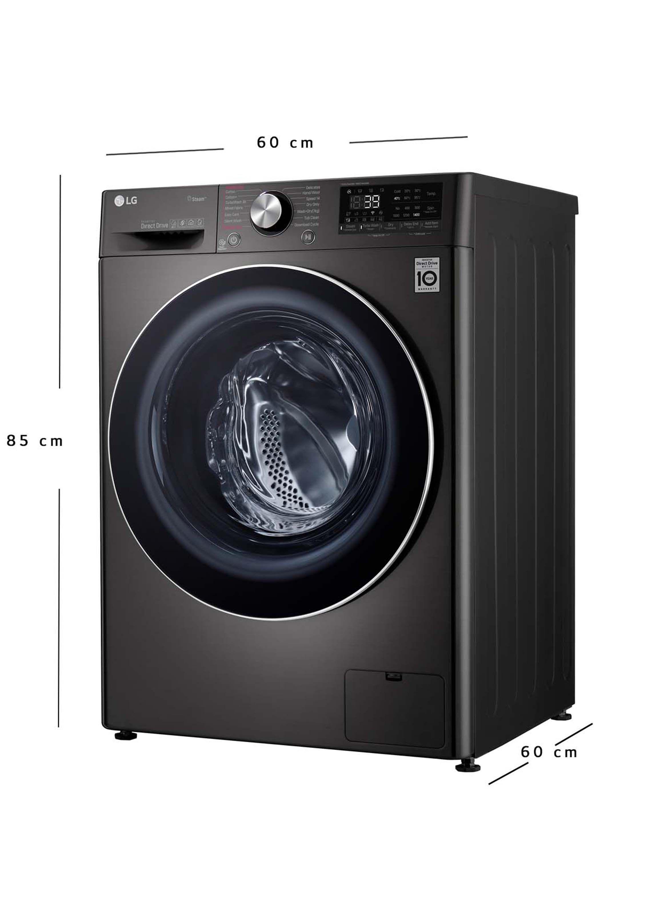 Lavadora Secadora Carga Frontal LG 14/8Kg WD14BVC2S6 con Tecnología Steam+, AIDD, ThinQ-4