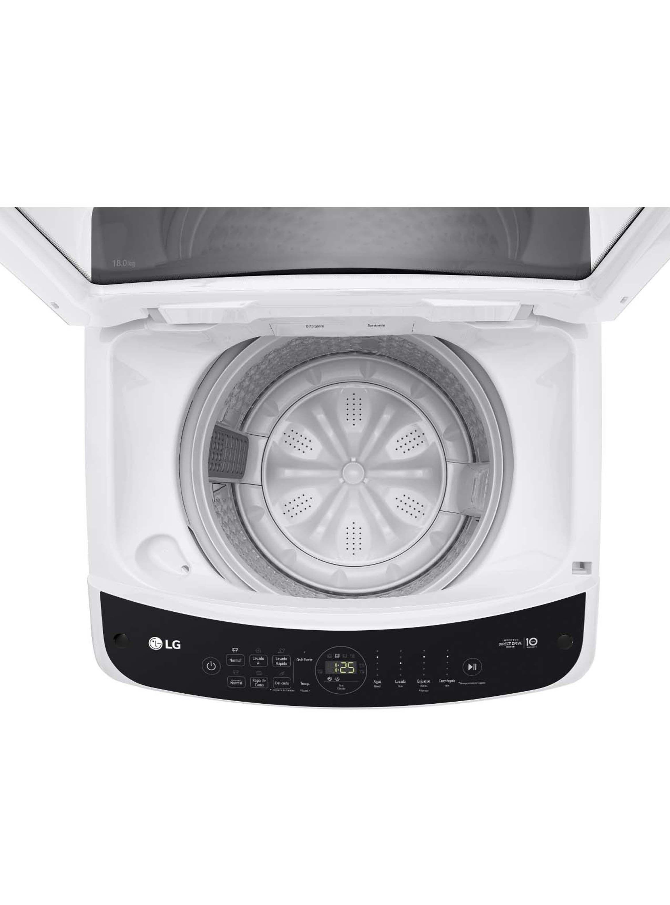 Lavadora Carga Superior LG 18Kg WT18WV6 con AIDD™ -2