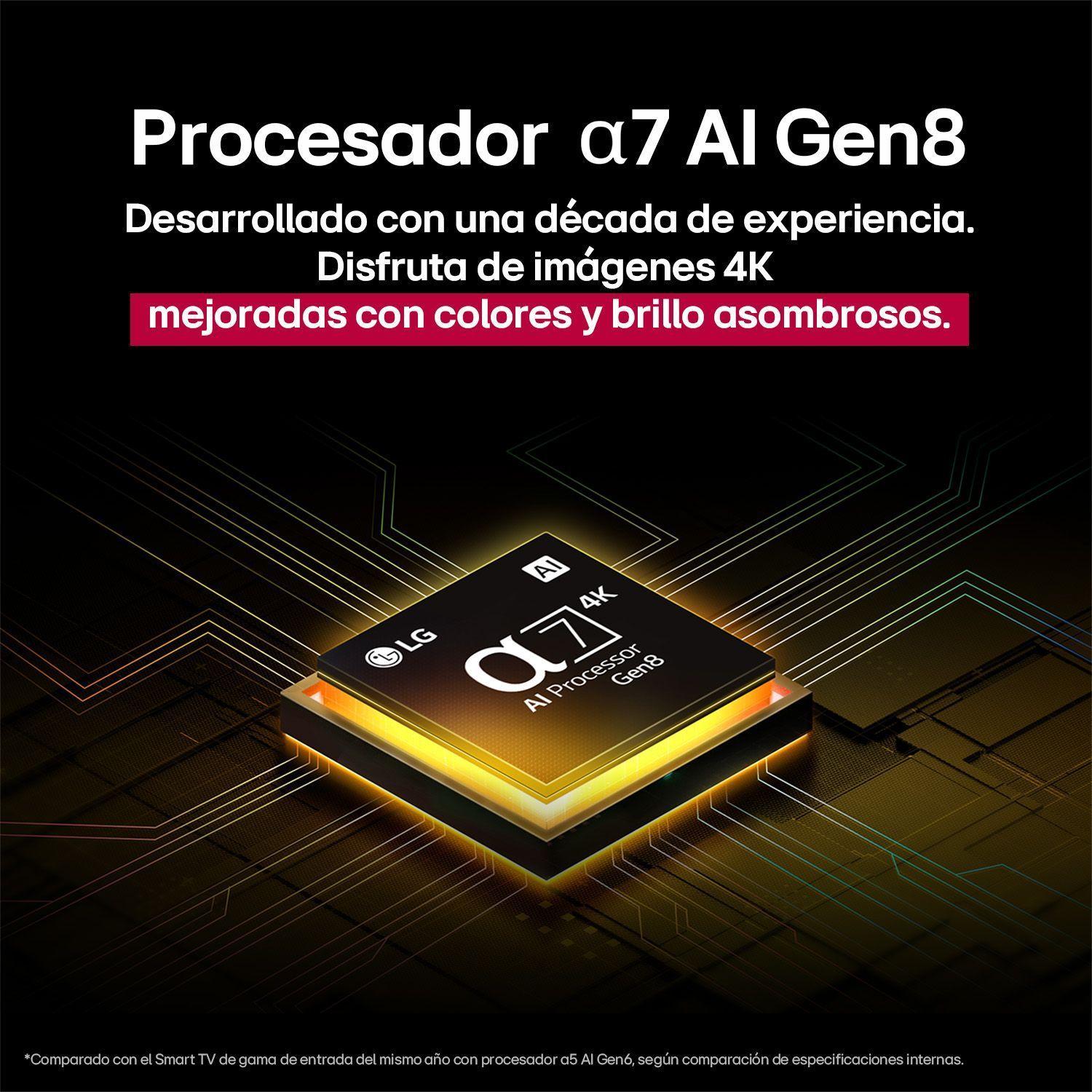 Televisor QNED 65" Smart TV  4K UHD AI 65QNED83ASG (2025) + Magic Remote LG-4