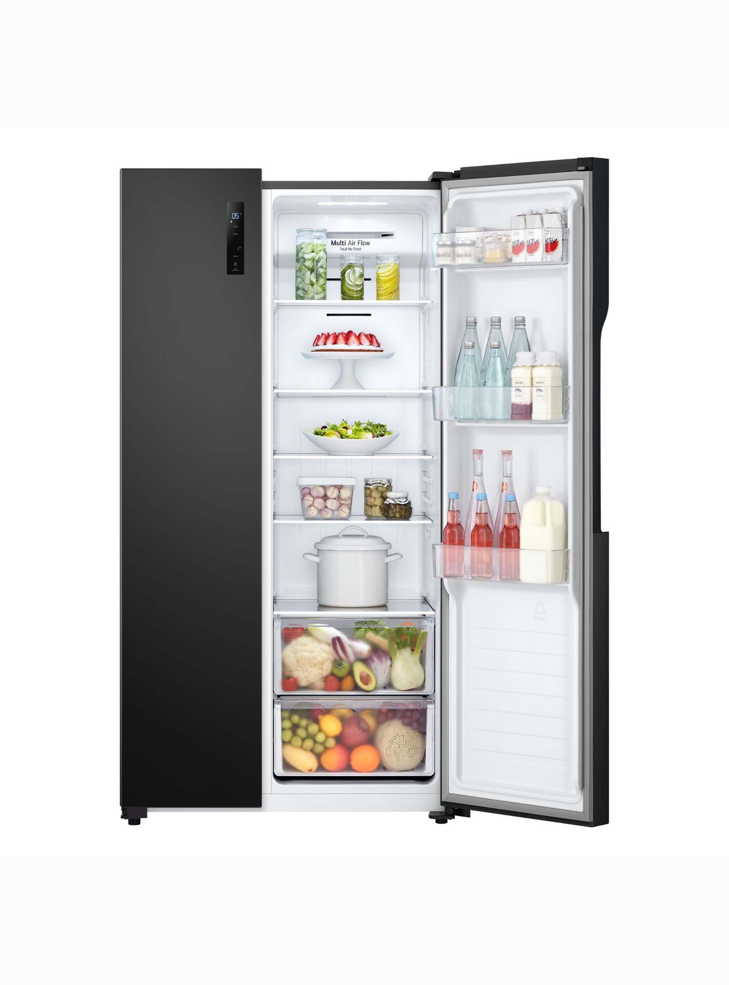 Refrigerador Side by Side LG 509 Litros con Motor Smart Inverter GS51MPD-2