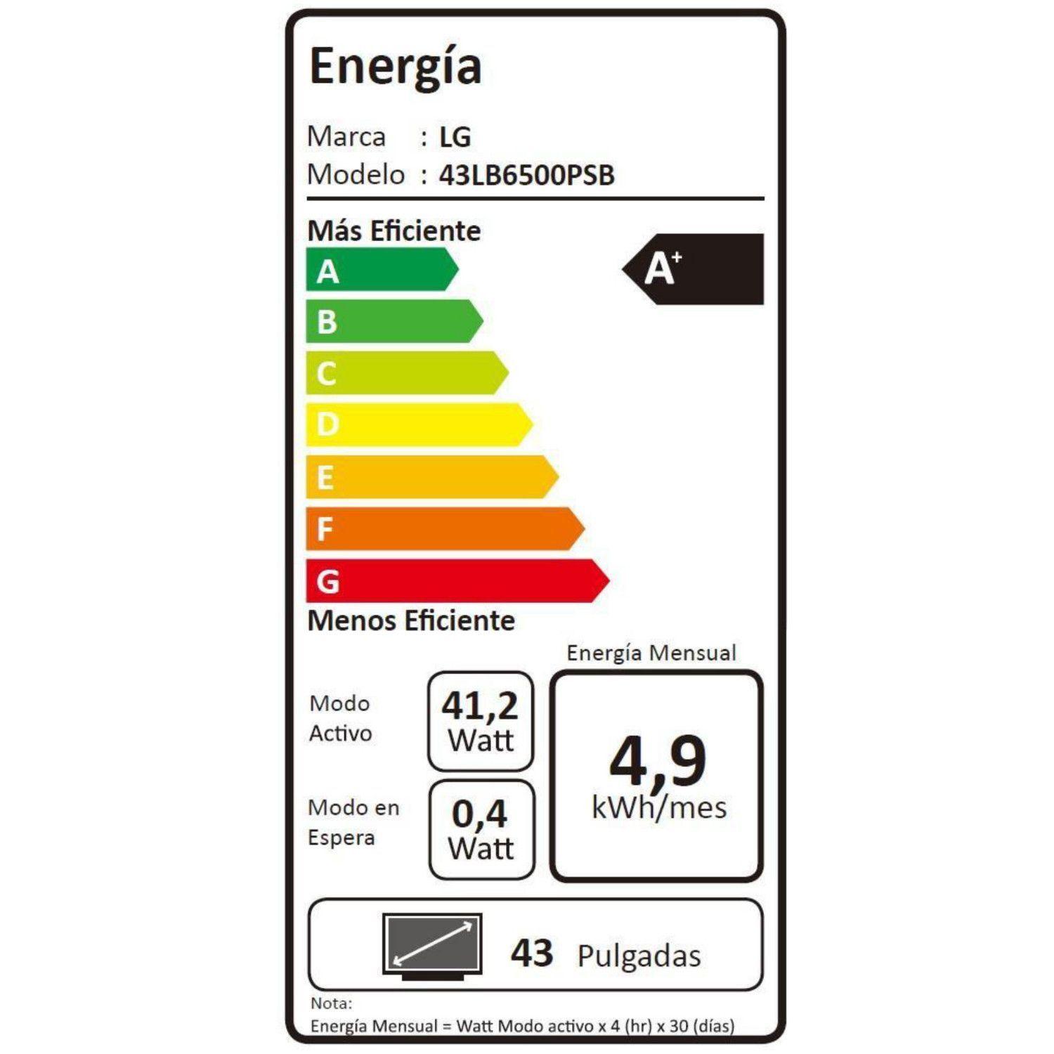 Smart TV LG 43" FHD AI LB65 2026-6