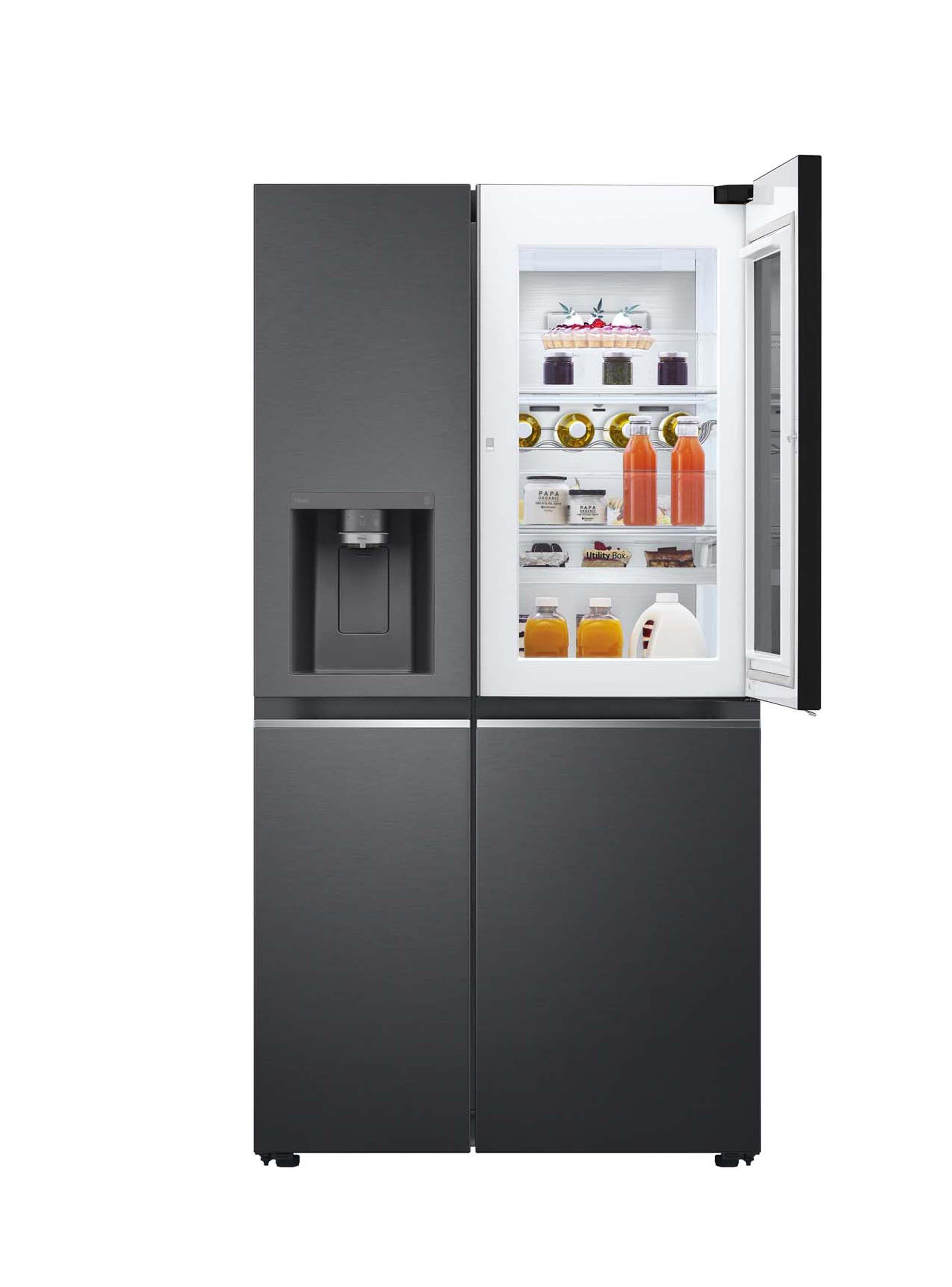 Refrigerador Side by Side LG 598 Litros con Instaview™ GS66SXTC-3