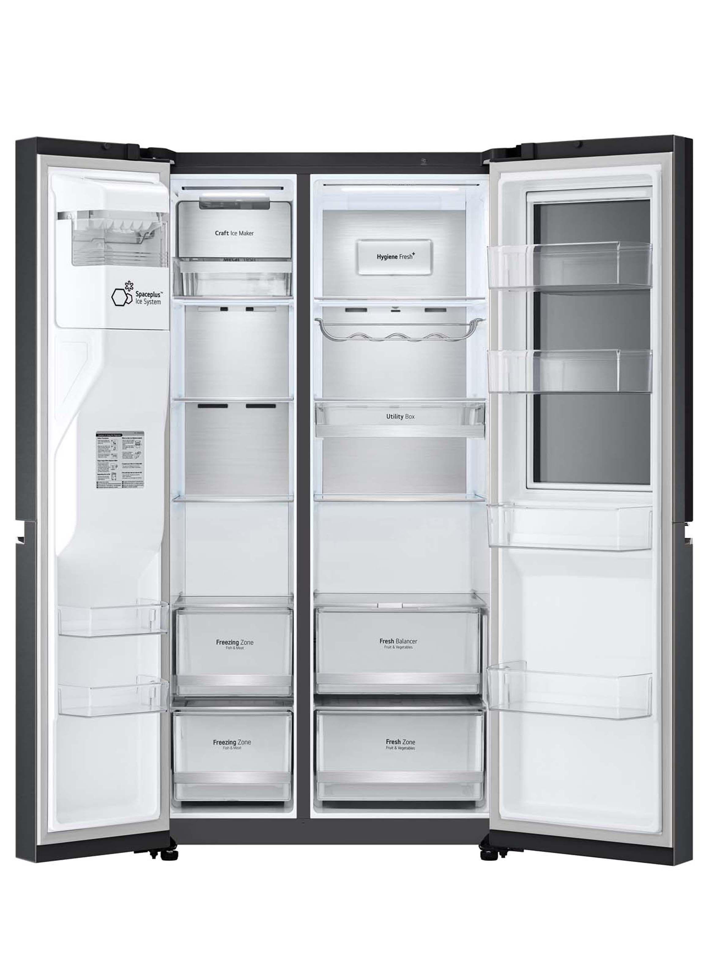 Refrigerador Side by Side LG 598 Litros con Instaview™ GS66SXTC-5