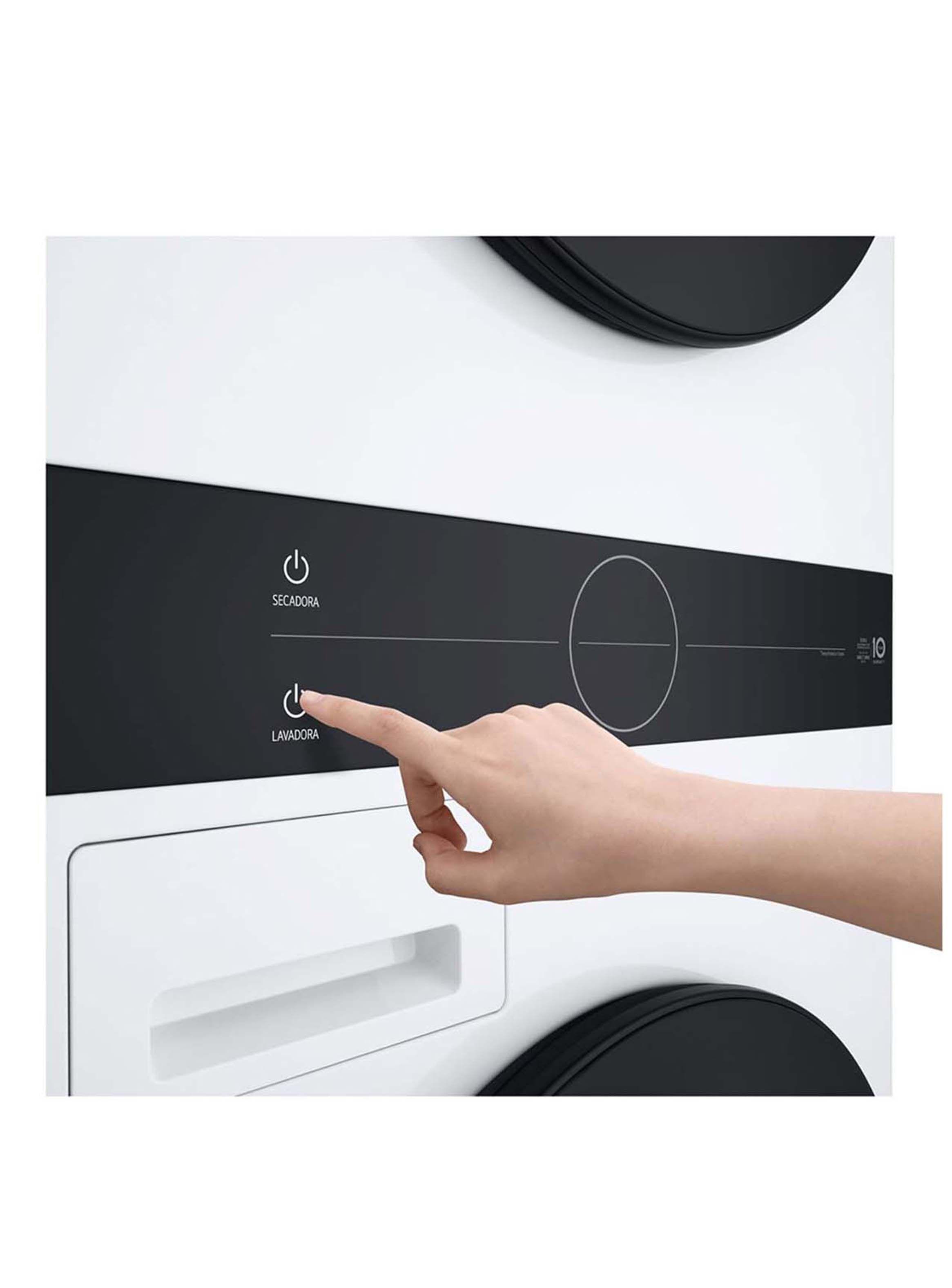 WashTower™ Lavadora Secadora LG Carga Frontal 14/10Kg WK14WS6R con AIDD™-4