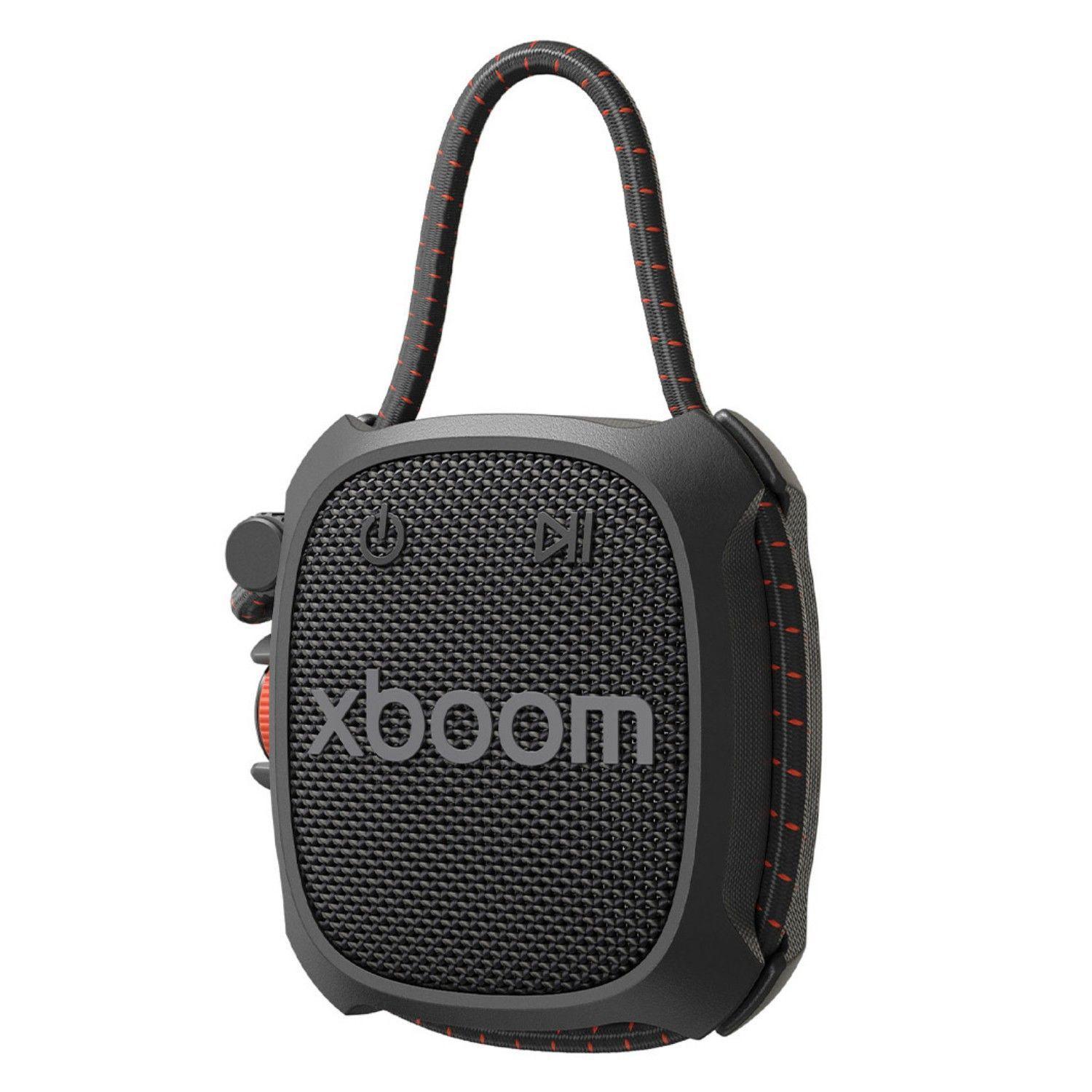 Parlante LG Xboom Rock - Sonido potente - Estándar Militar - Negro-3