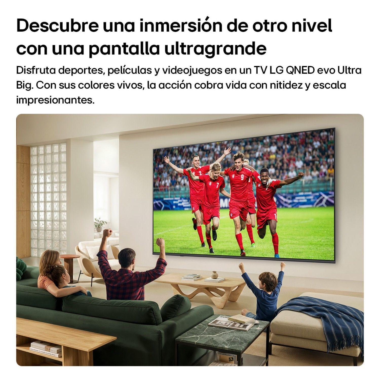 Smart TV LG 75" QNED evo AI QNED81 4K 2026 + Magic Remote Control-2