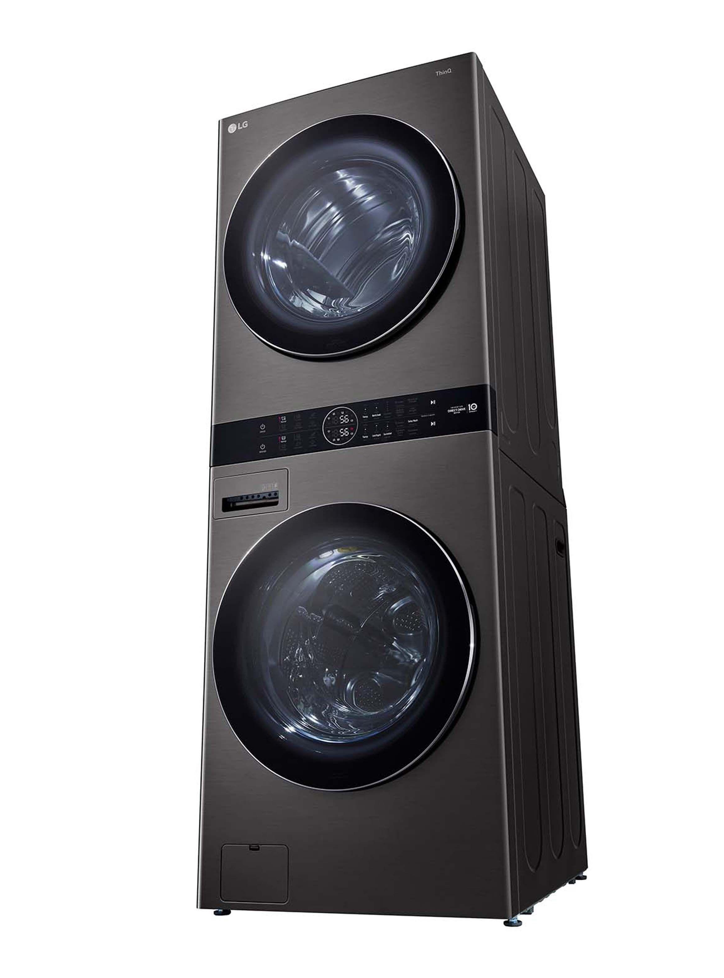 WashTower™ Lavadora Secadora LG Carga Frontal 22/16Kg WK22BS6 con AIDD™ -6