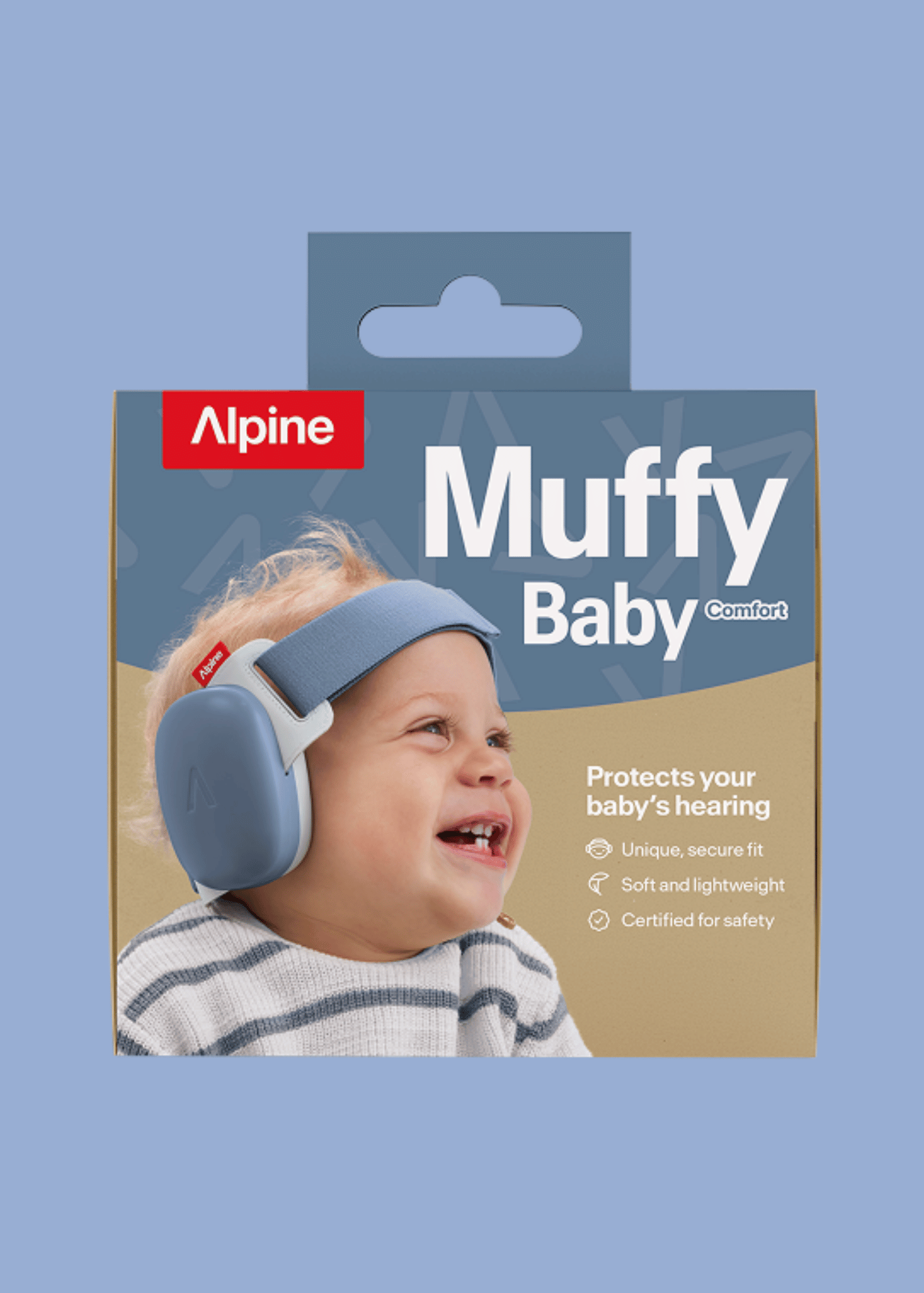 Protector Auditivo De Bebe Muffy Baby Denim Blue 24 dB-0