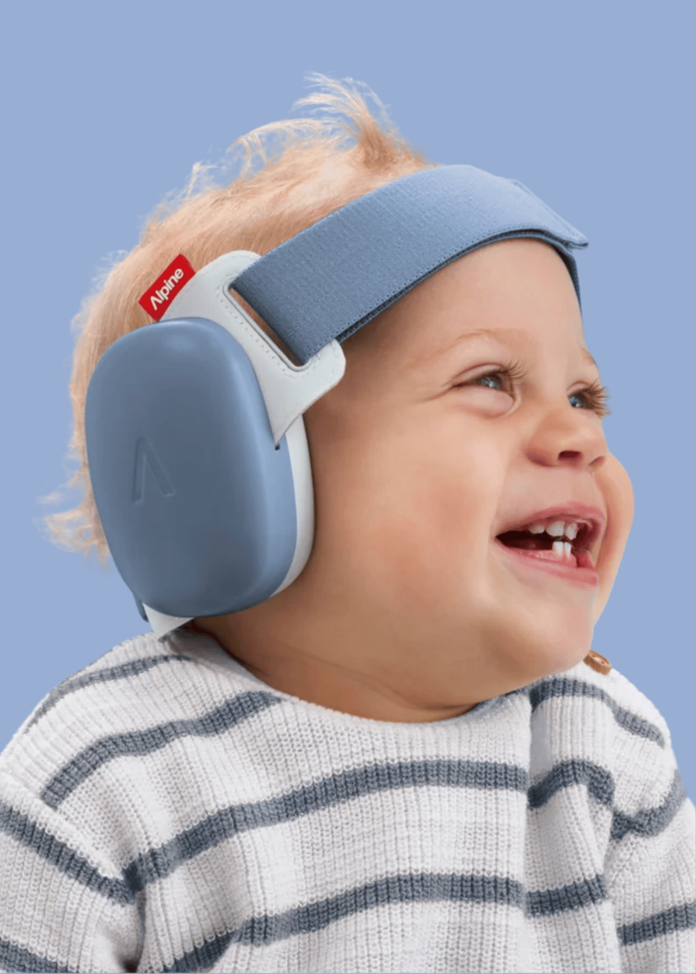 Protector Auditivo De Bebe Muffy Baby Denim Blue 24 dB-4