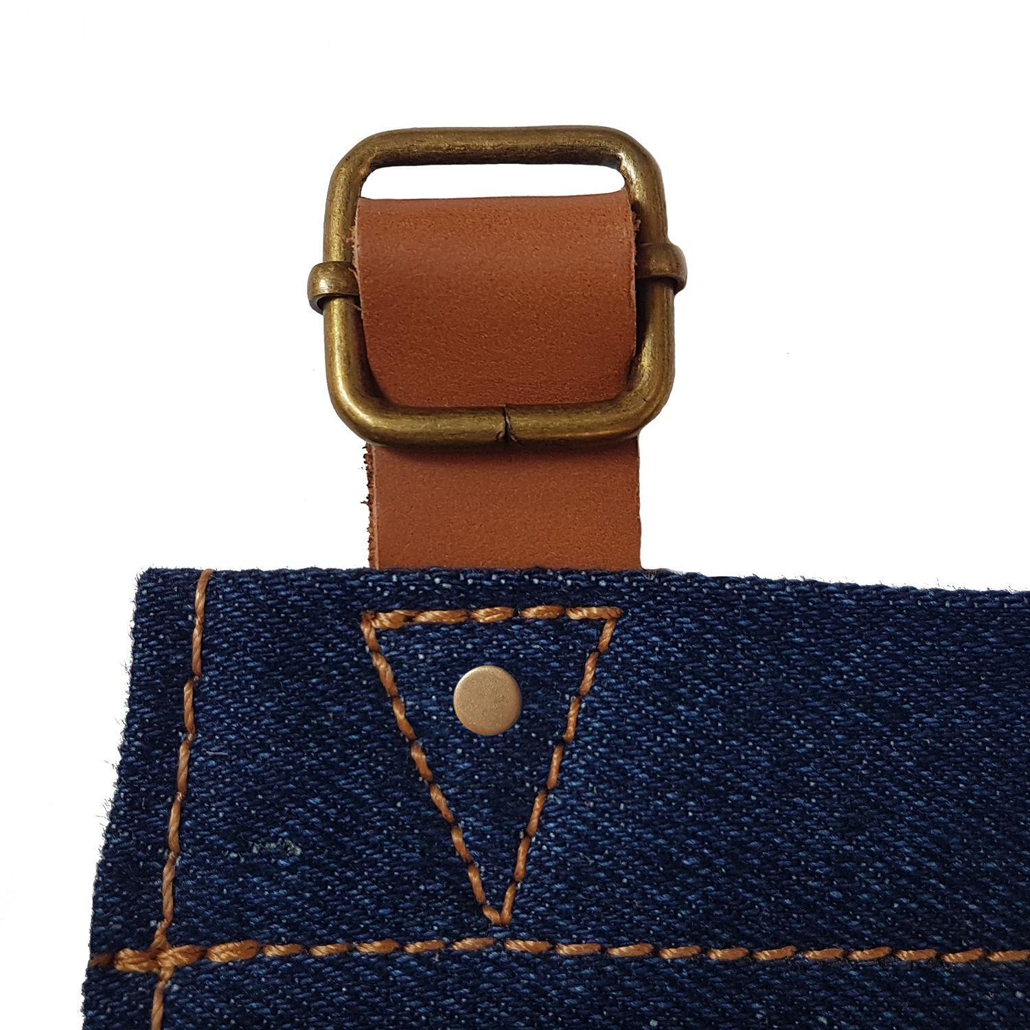 Pechera de Jeans - Cuero-2